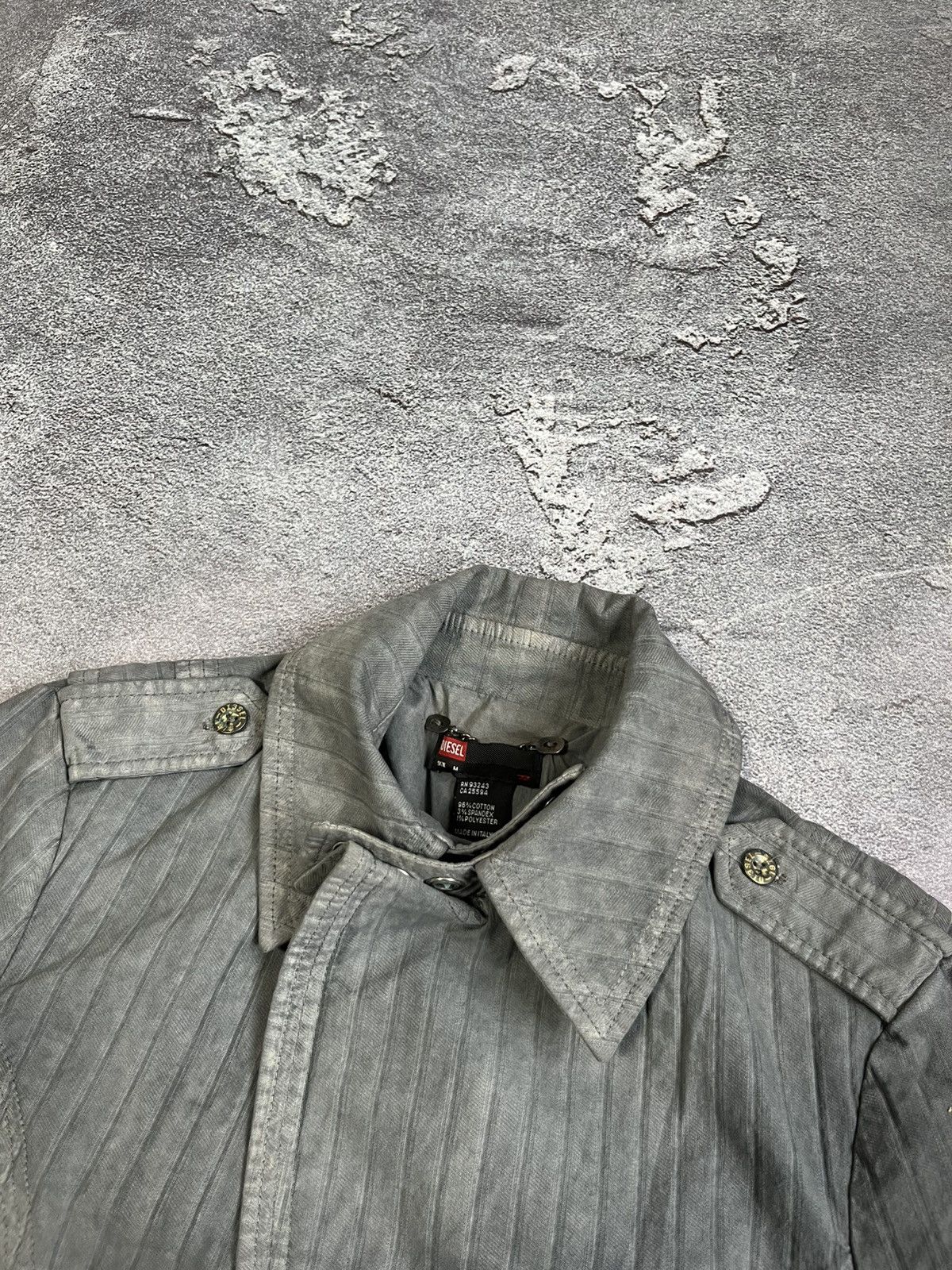 Diesel RARE Vintage 90s Archive Diesel Sample Denim Jacket Size M / US 6-8 / IT 42-44 - 3 Thumbnail
