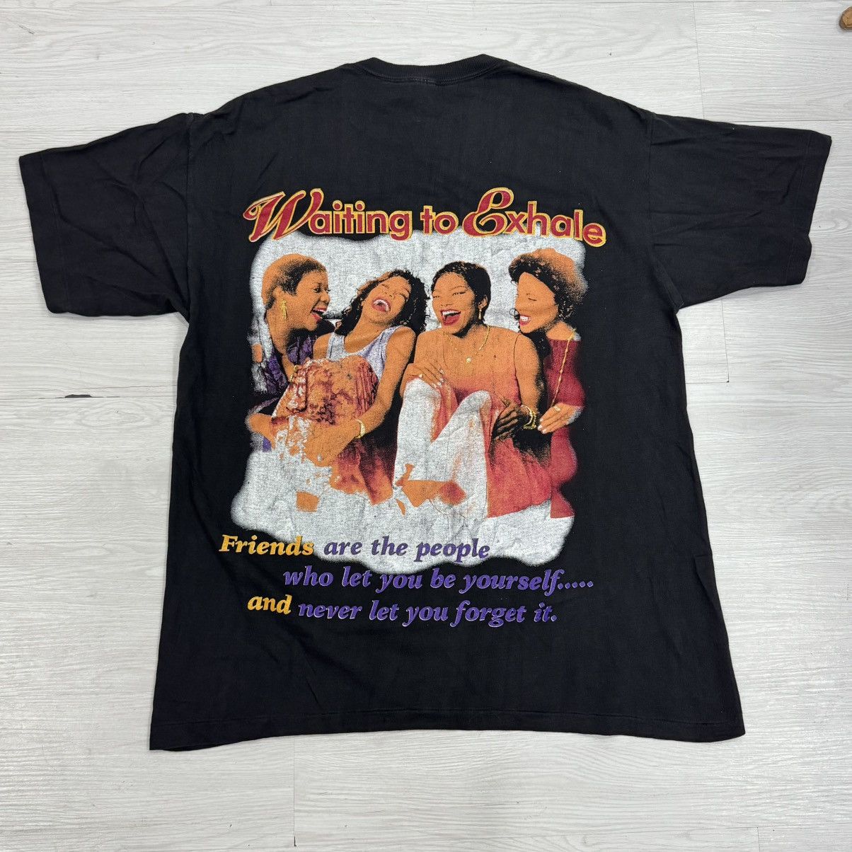 Rap Tees Whitney Houston Vintage Rap tee 90s Size US XL / EU 56 / 4 - 2 Thumbnail
