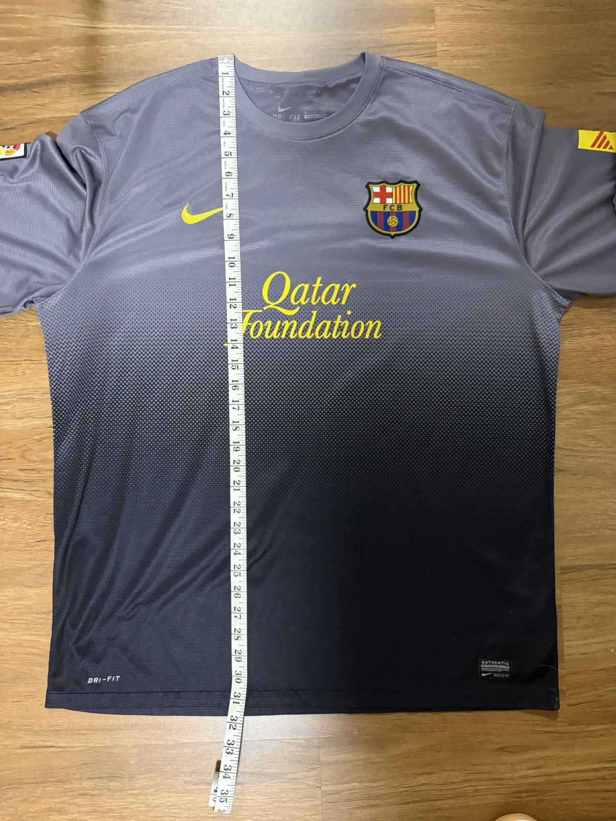 Nike Nike Barcelona 2012/13 GK jersey Size US XXL / EU 58 / 5 - 5 Thumbnail