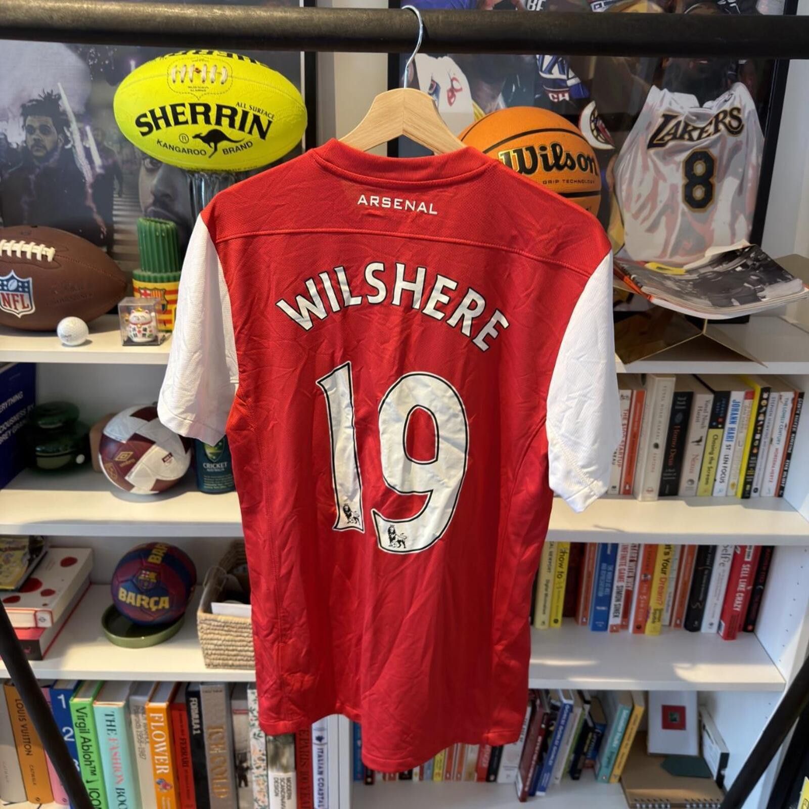 Nike Nike Arsenal Premier League 2010/11 Football Shirt Size US S / EU 44-46 / 1 - 2 Thumbnail