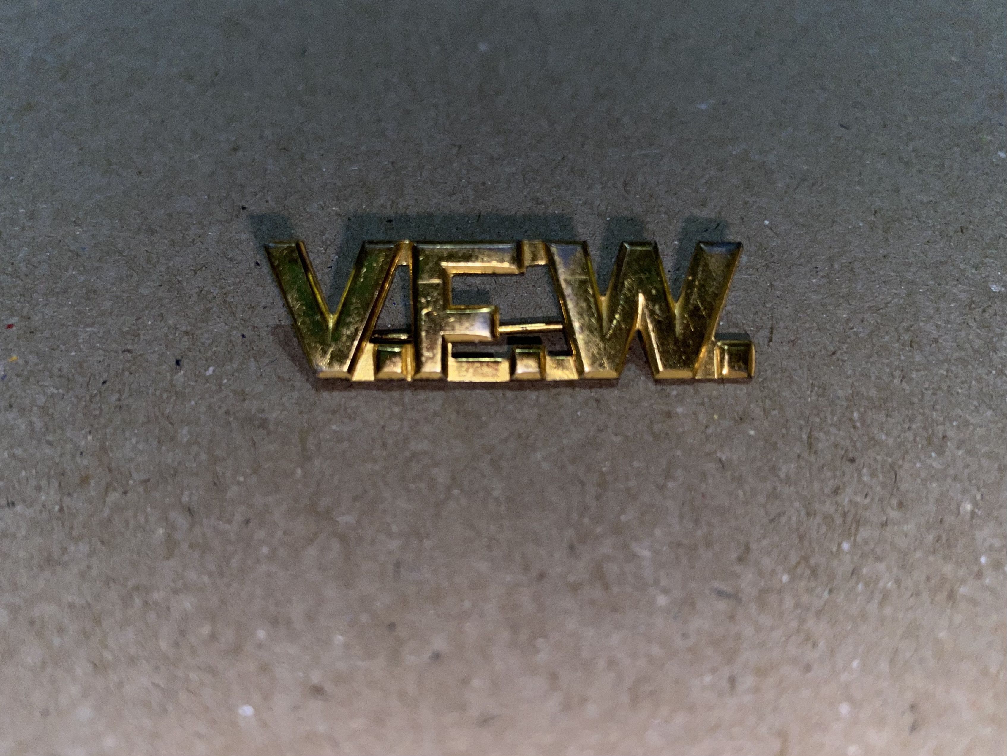 Other V.F.W. vintage VFW Enamel Pin Brooch Veterans Foreign Wars Size ONE SIZE - 2 Thumbnail