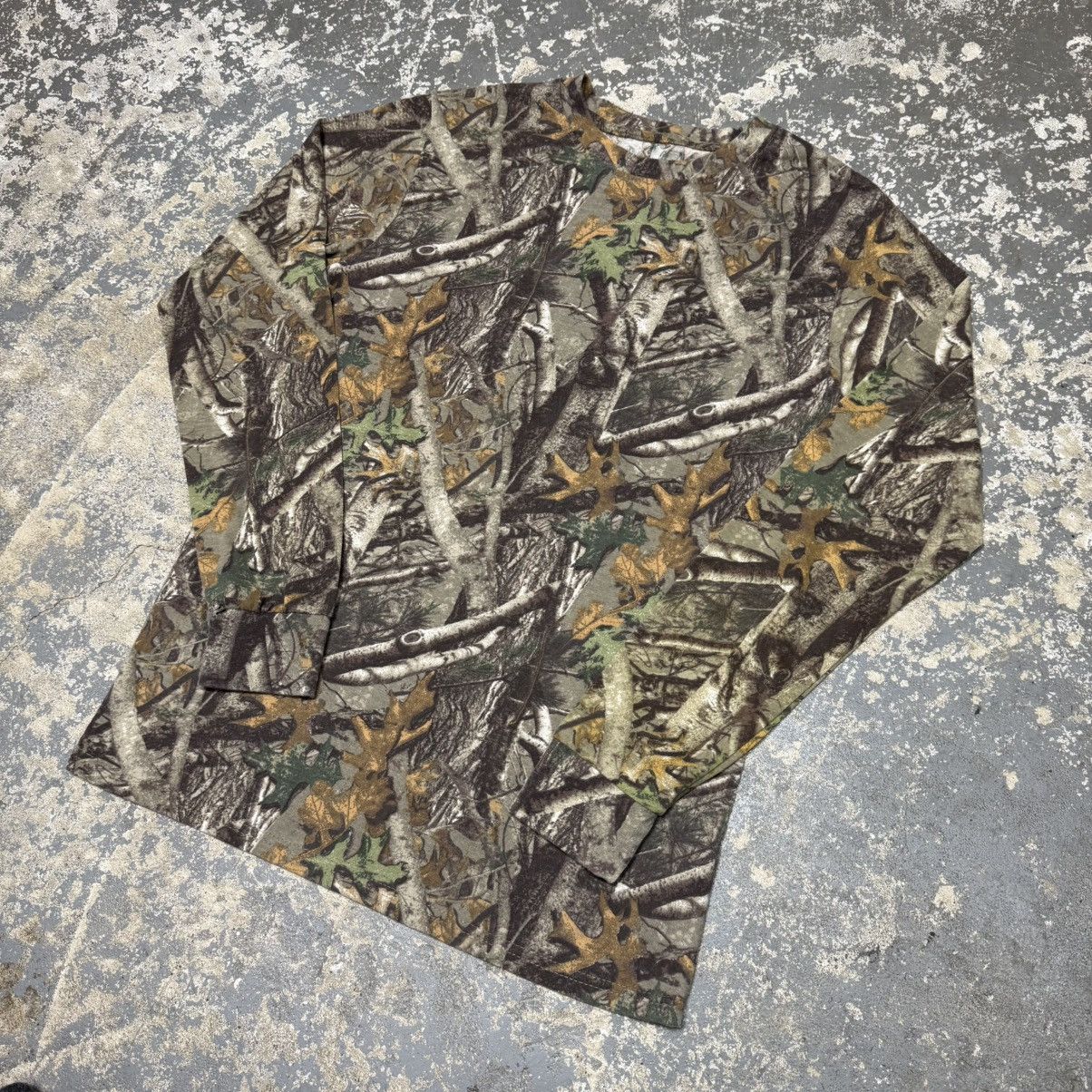 Vintage Vintage Antler Creek RealTree Camo Essential Long Sleeve Tee Size US M / EU 48-50 / 2 - 2 Thumbnail