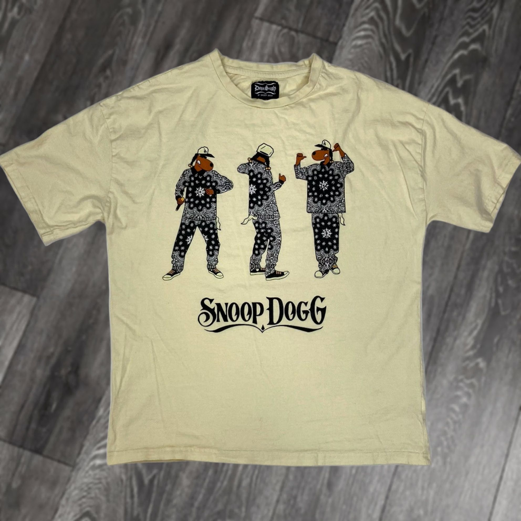 Rap Tees × Vintage 1993 Snoop Dogg “Beware of Dogg” Rap Tee | Grailed