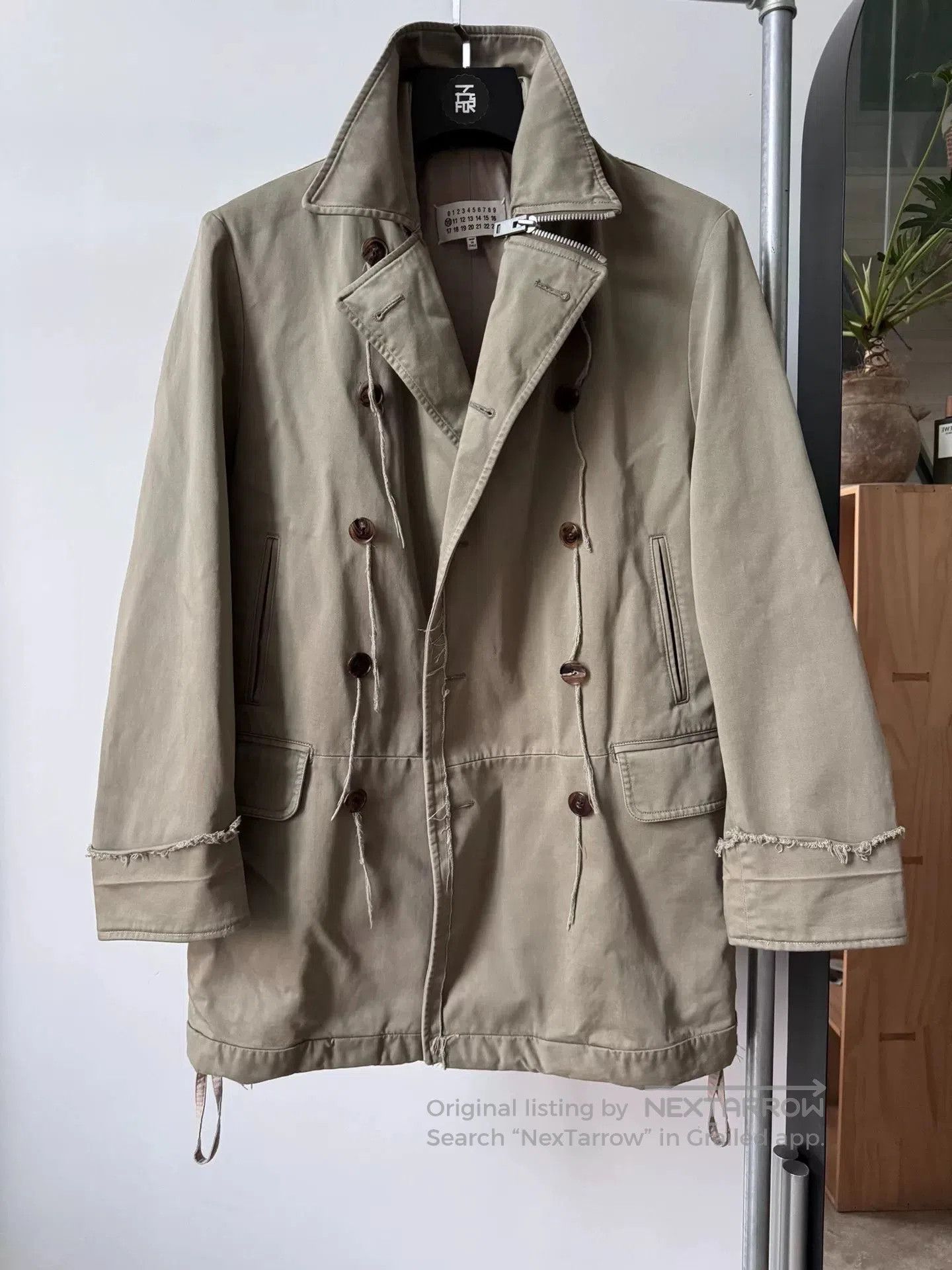 Maison Margiela Military Style Coat.