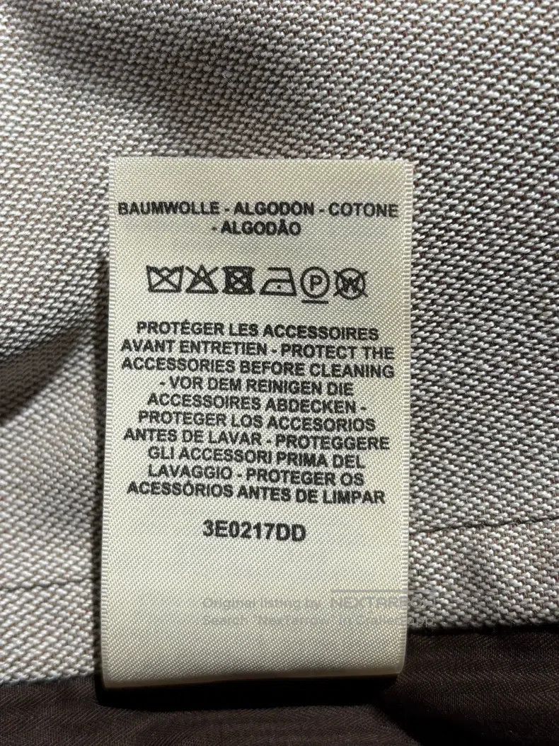 Hermes Hermes Ladies' linen and chocolate color vest Size XS / US 0-2 / IT 36-38 - 9 Thumbnail