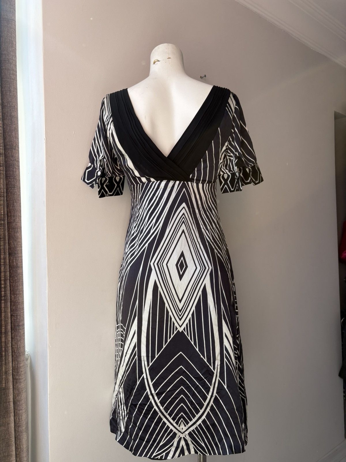 Vintage Silk dress Size S / US 4 / IT 40 - 15 Thumbnail