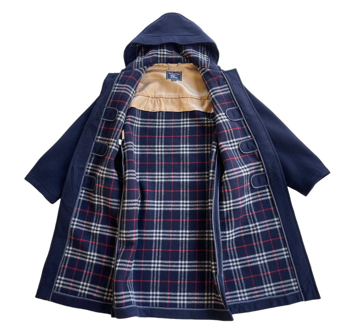 Burberry Vintage Burberry Wool Duffle Coat Size US M / EU 48-50 / 2 - 5 Thumbnail