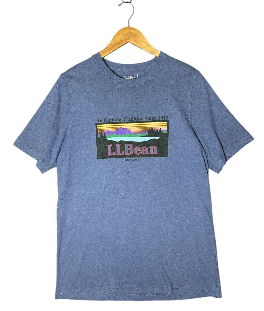 L.L. Bean × Vintage Traverse Graphic Tee Katahdin Logo Size US M / EU 48-50 / 2 - 1 Thumbnail
