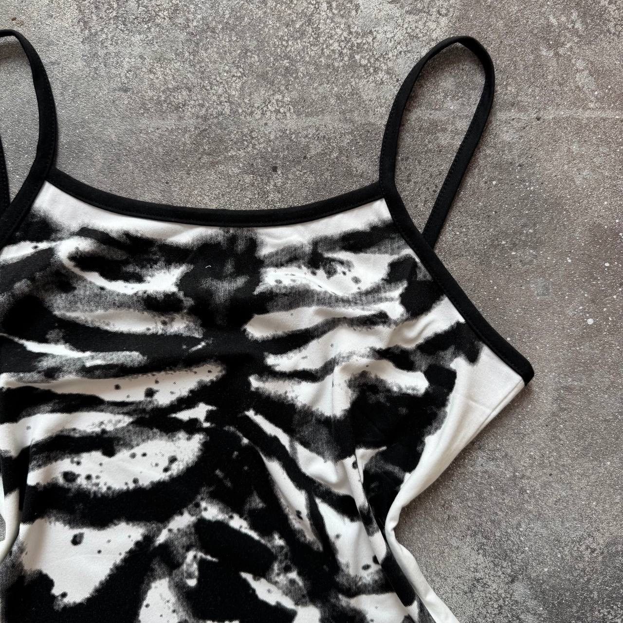 20471120 Y2K Era Vintage Glam Goth Punk Tank Top Size M / US 6-8 / IT 42-44 - 5 Thumbnail