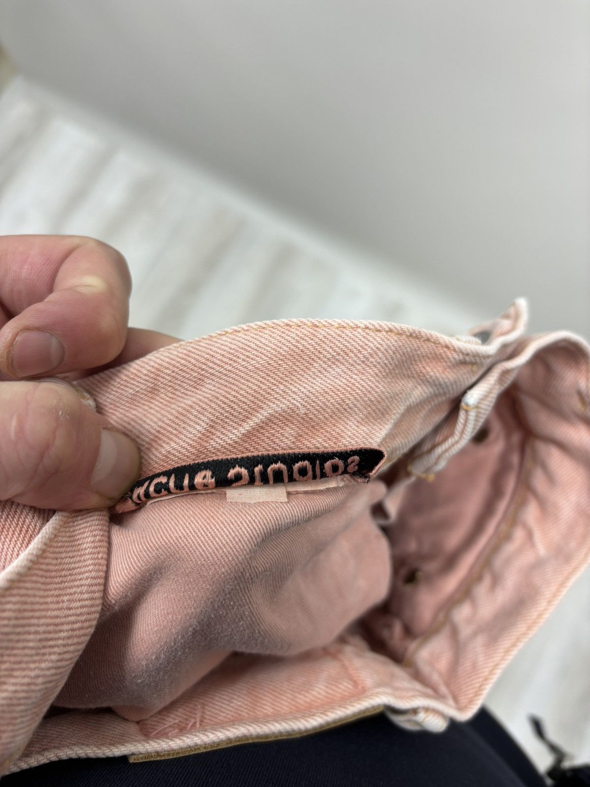 Acne Studios Womens jeans Acne Studios Size XS/S Color Pink Size 25" / US 0 / IT 36 - 9 Thumbnail