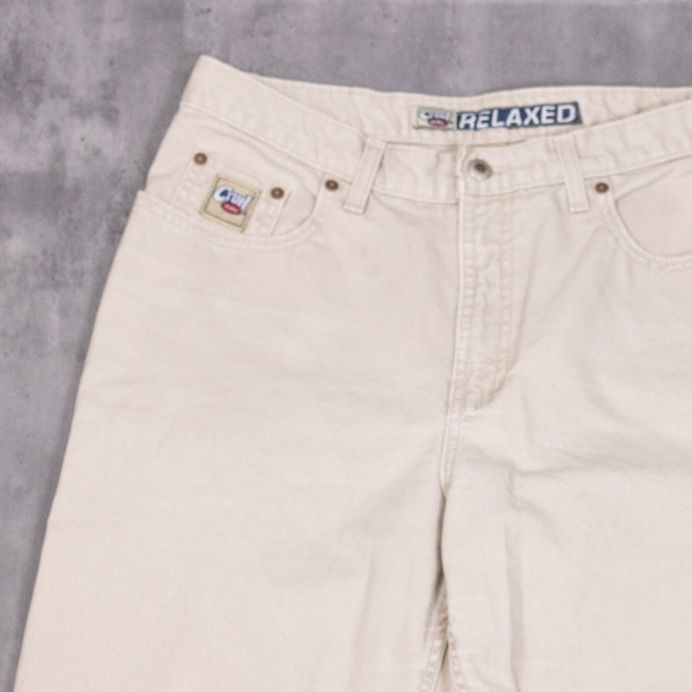 Vintage Curl Girl Relax Fit Baggy Wide Legged Denim Jean's Pant's Size US 34 / EU 50 - 9 Thumbnail