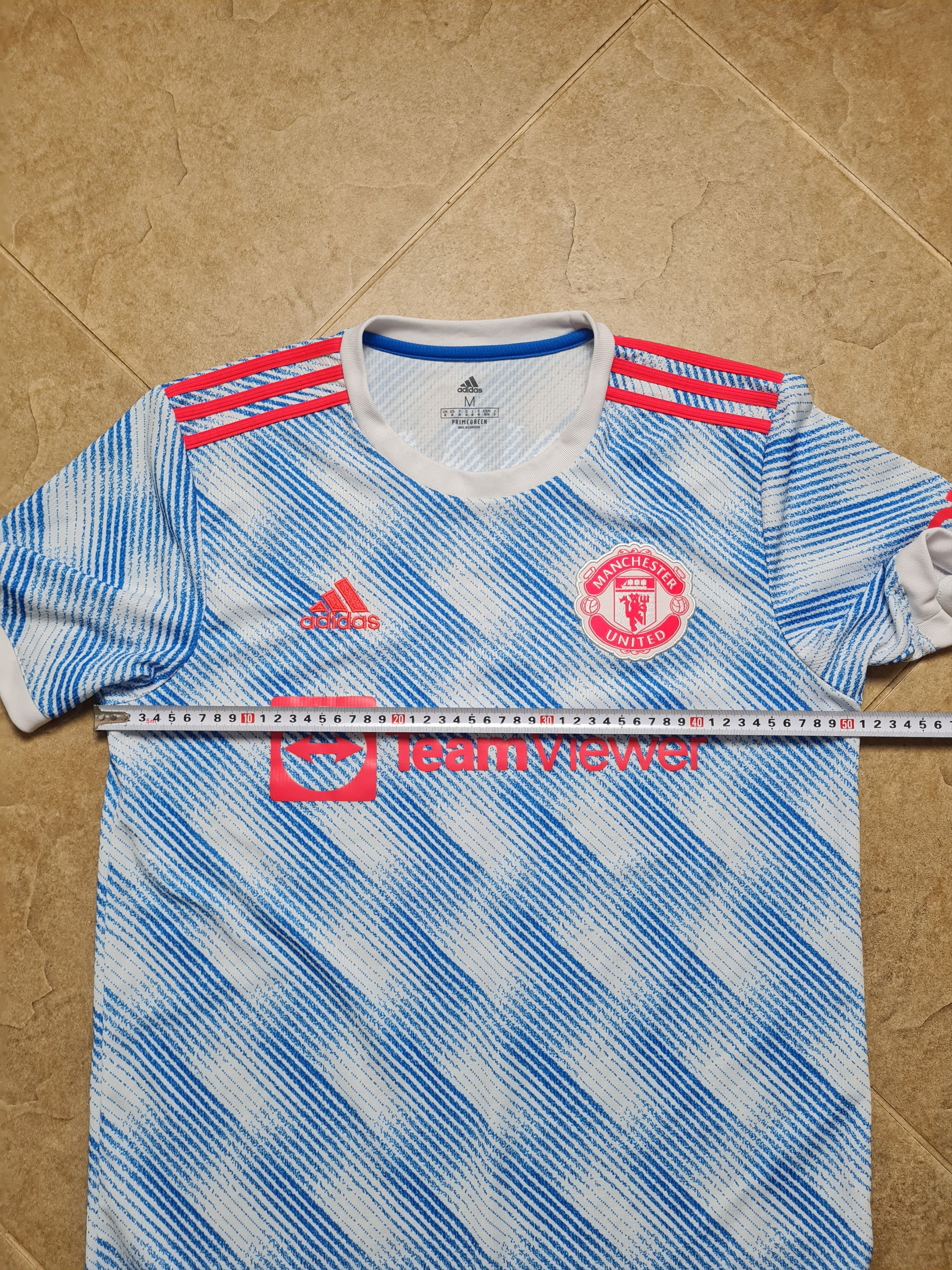 Adidas NWT Adidas Manchester United Kit Soccer Jersey Ronaldo # 7 Size US M / EU 48-50 / 2 - 6 Thumbnail