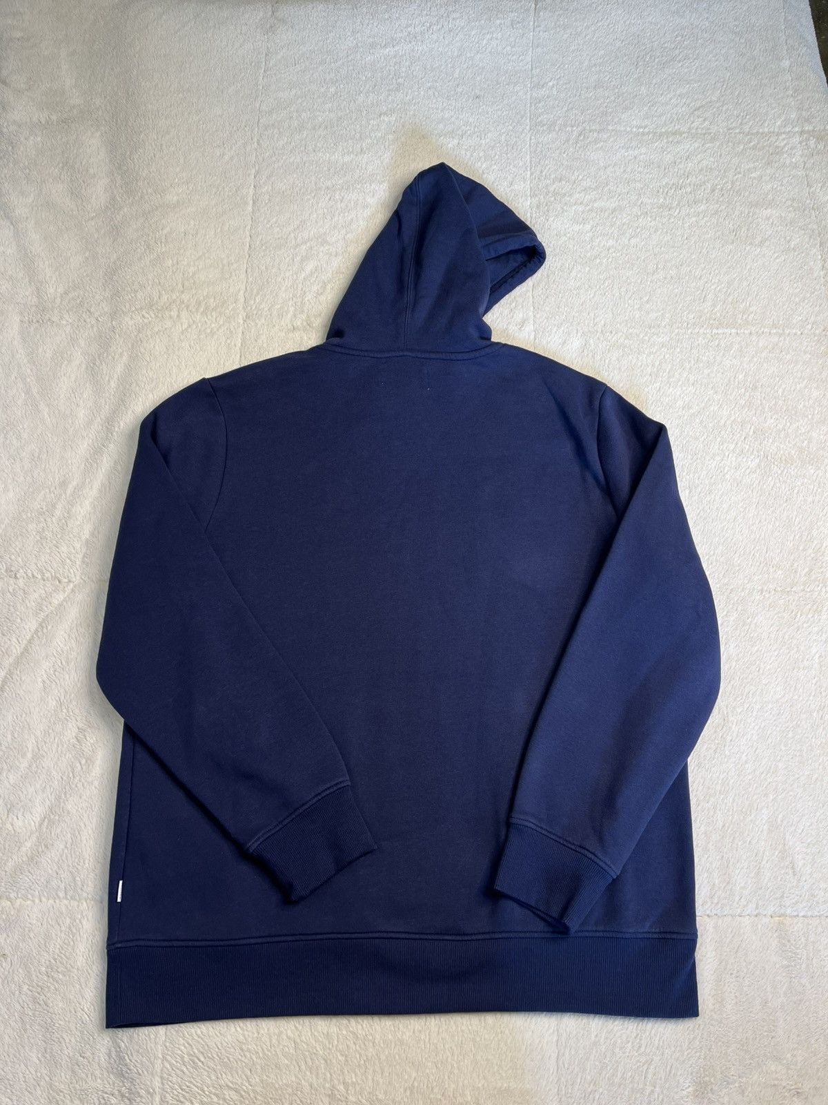 Hurley Hurley Hoodie Pullover Sweatshirt Blue Beige Vintage Vtg Size US XL / EU 56 / 4 - 3 Thumbnail