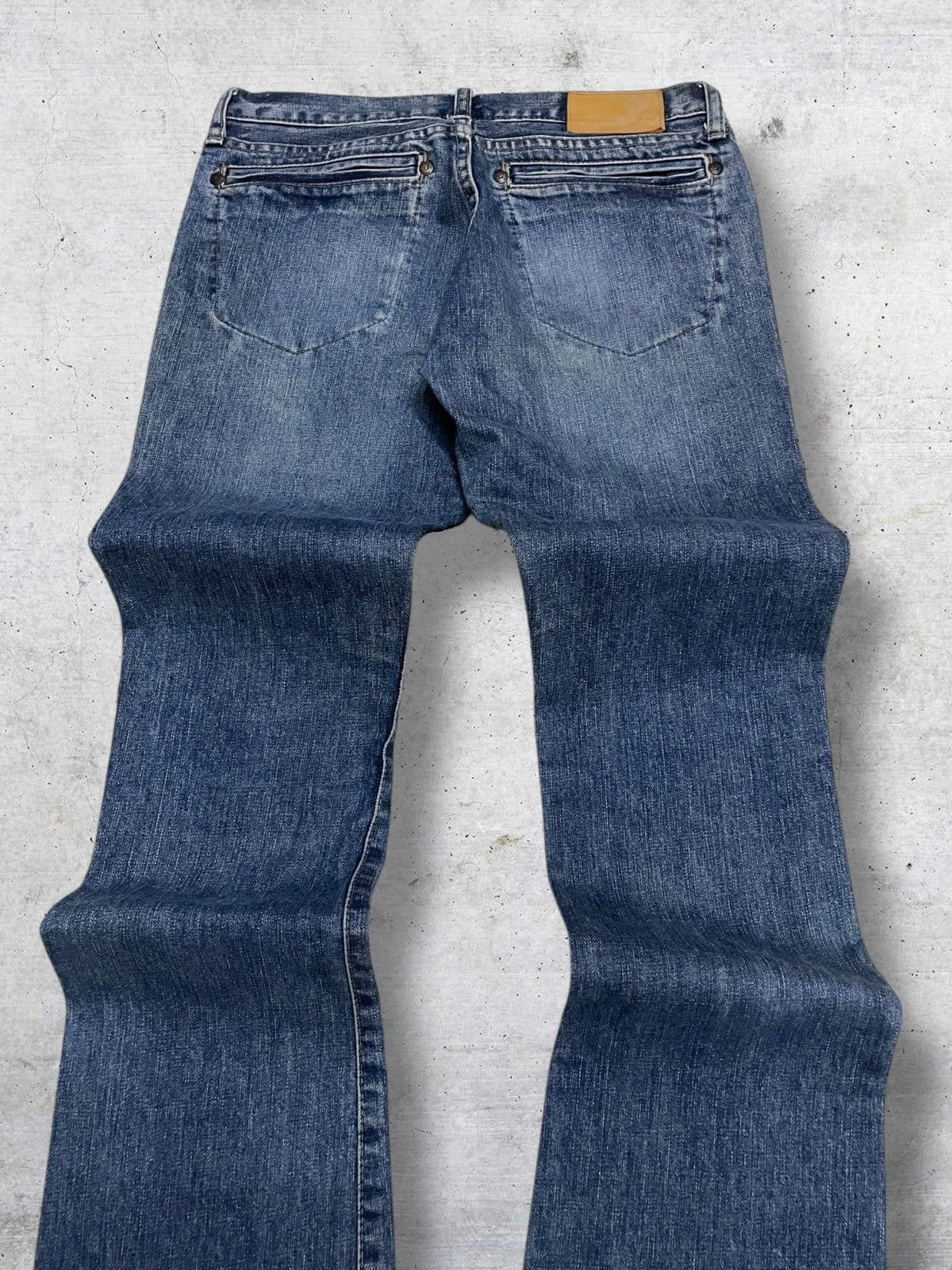 Japanese Brand VINTAGE RNA PUNK JAPAN OG 90S DESIGNER FLARED RIPPED DENIM Size US 28 / EU 44 - 13 Thumbnail