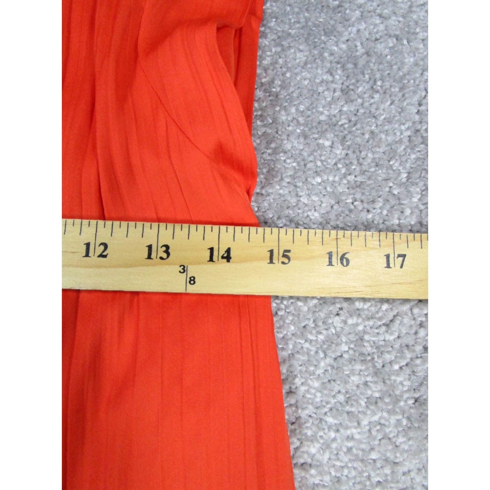 Vintage Maeve Dress Womens Xxs Orange Ruffle Size XXS / US 00 / IT 34 - 6 Thumbnail
