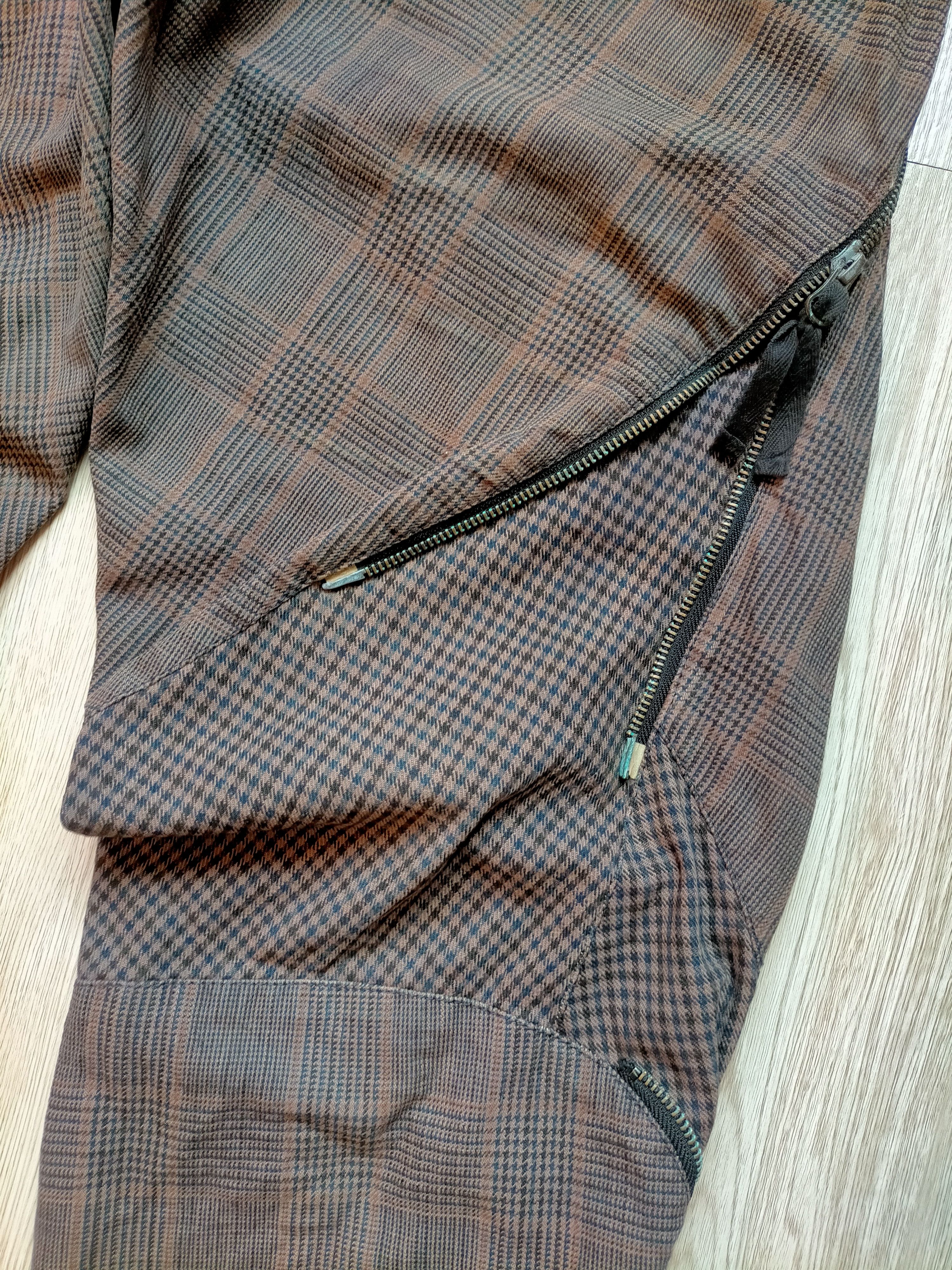 Final Home Final Home Japan Check Patchwork Zipped Trouser Pants Size US 36 / EU 52 - 8 Thumbnail