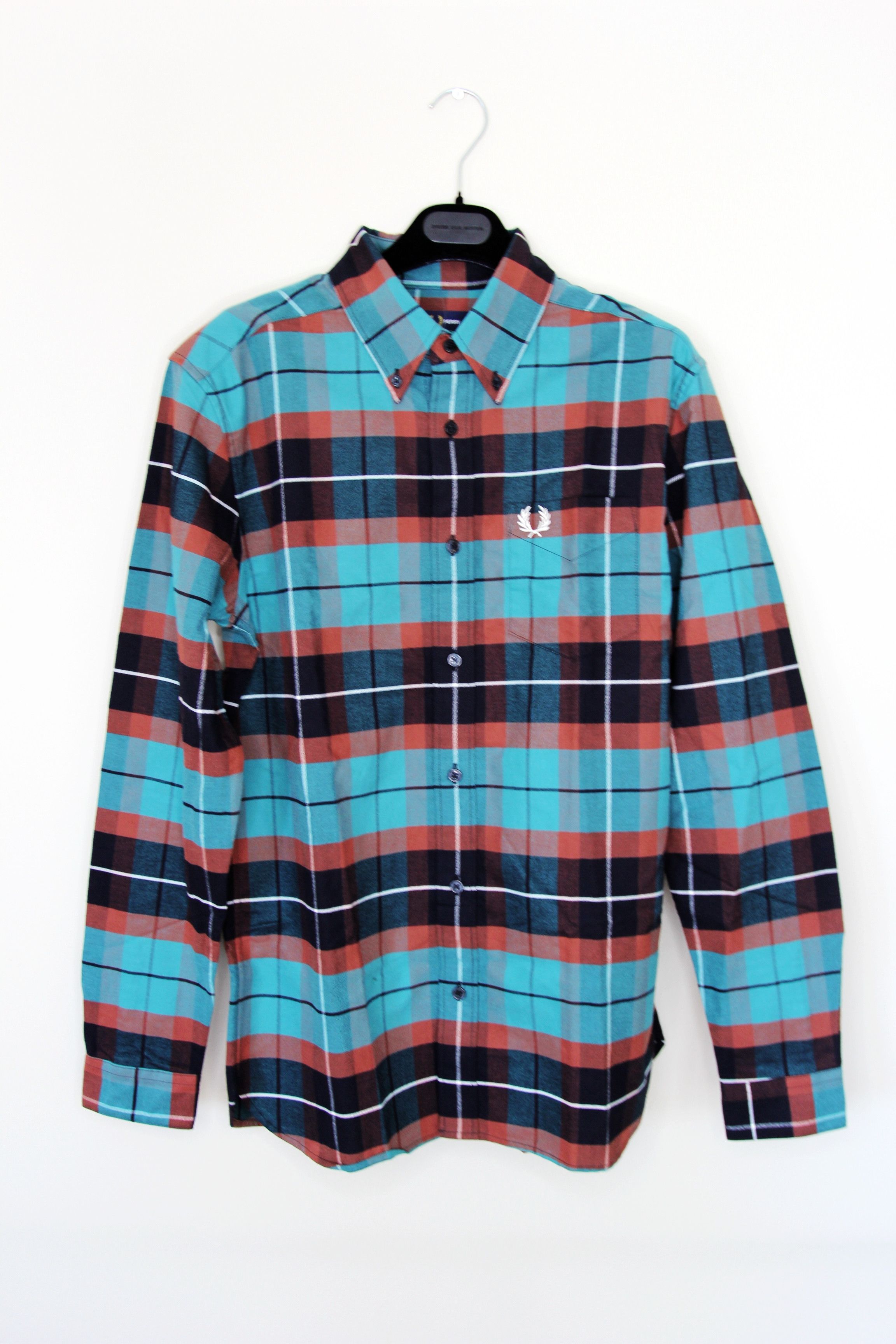 Fred Perry BNWT AW23 FRED PERRY BRUSHED TARTAN SHIRT S Size US S / EU 44-46 / 1 - 2 Thumbnail