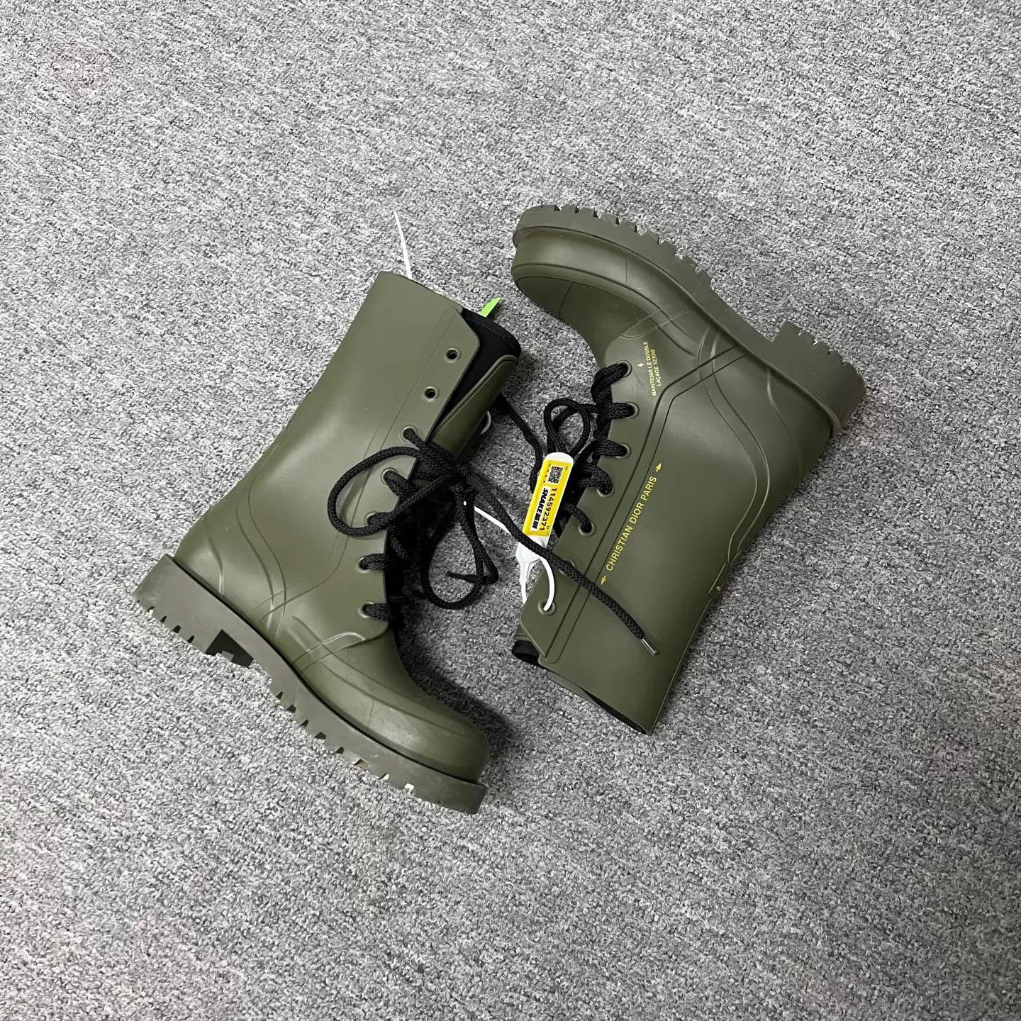 Dior Dior bee heel military green boots EUR36 99new Size US 5.5 / IT 35.5 - 4 Thumbnail