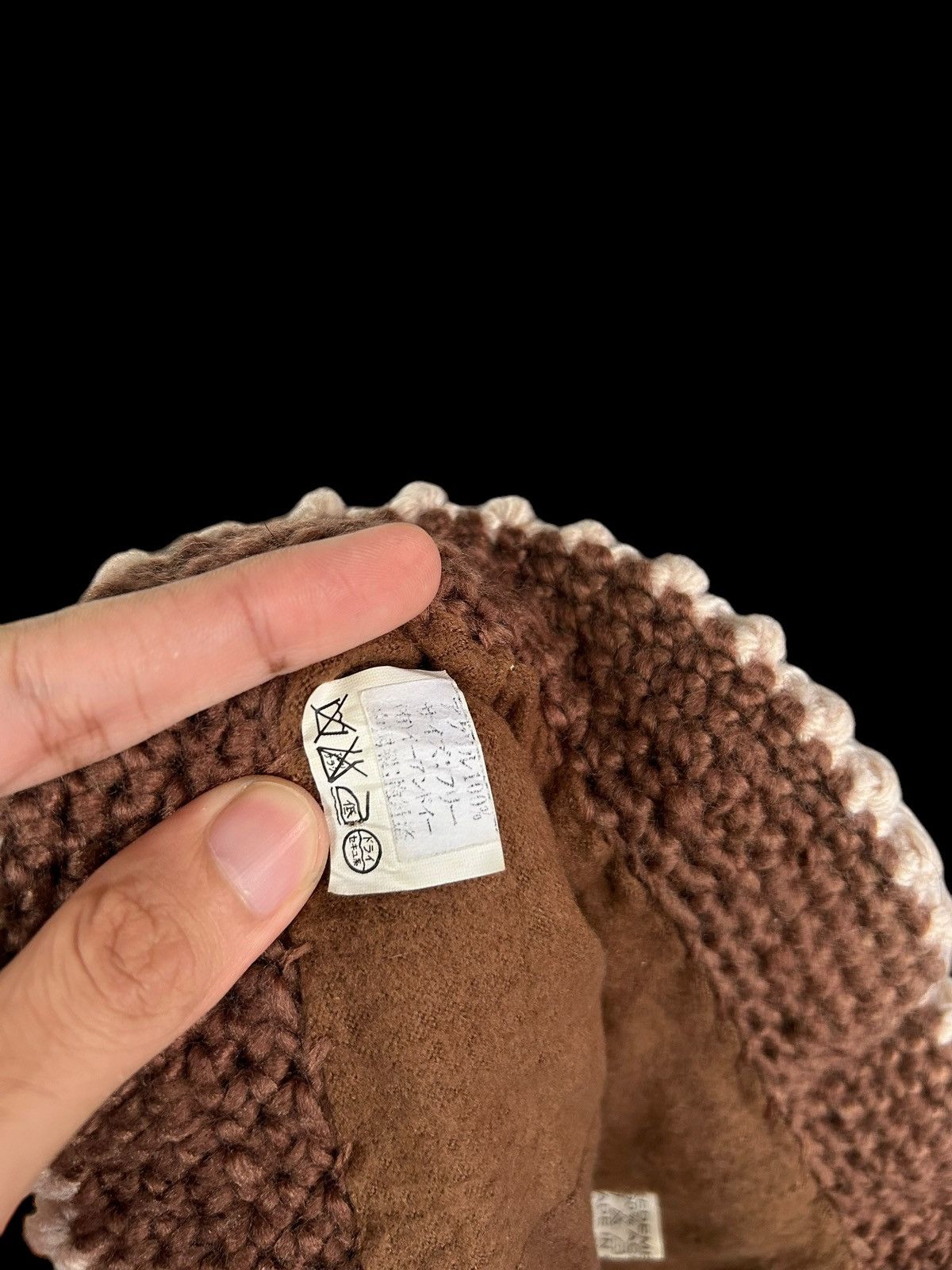 Japanese Brand × Kapital × Vintage Crochet Knitted Bucket Hats ☠️☠️ Size ONE SIZE - 5 Thumbnail