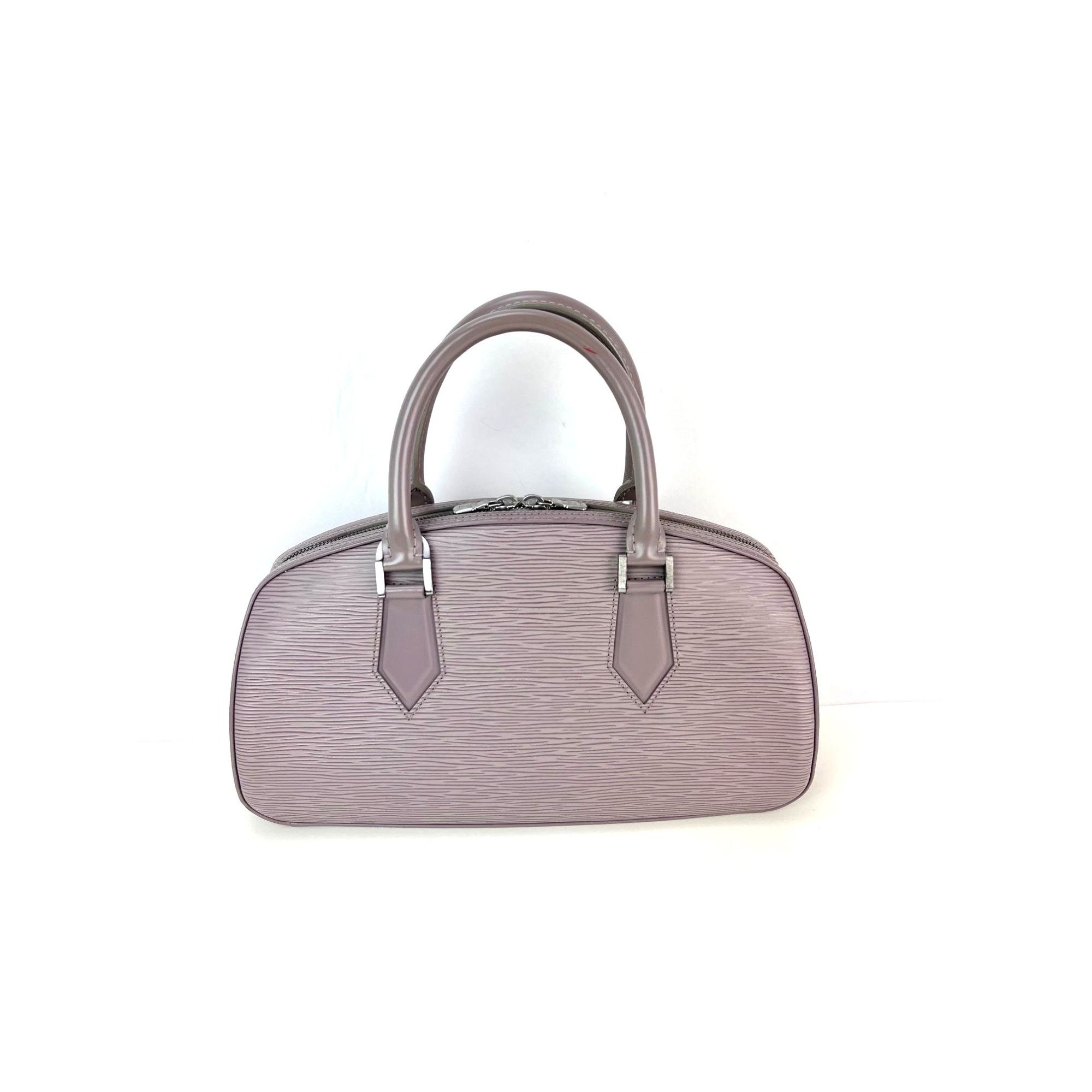 Louis Vuitton LOUIS VUITTON Epi Jasmin Grey Leather Hand Bag Size ONE SIZE - 2 Thumbnail