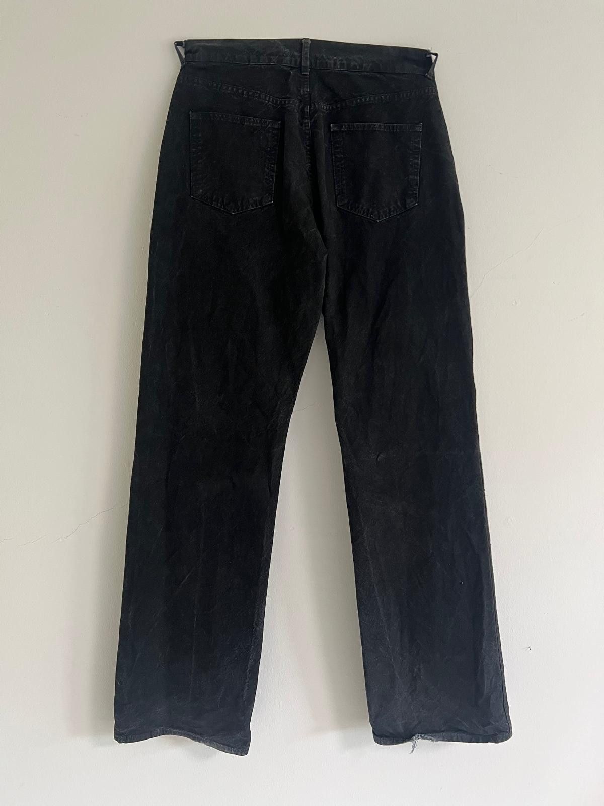 Staatsballett Black Canvas Pants Size US 33 - 3 Thumbnail