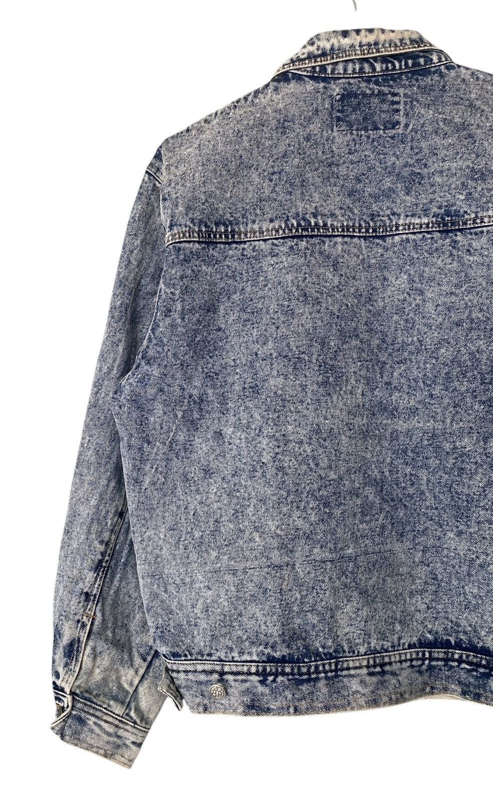 If Six Was Nine Rare POONER’S Denim Jacket Stonewash Size US M / EU 48-50 / 2 - 9 Thumbnail