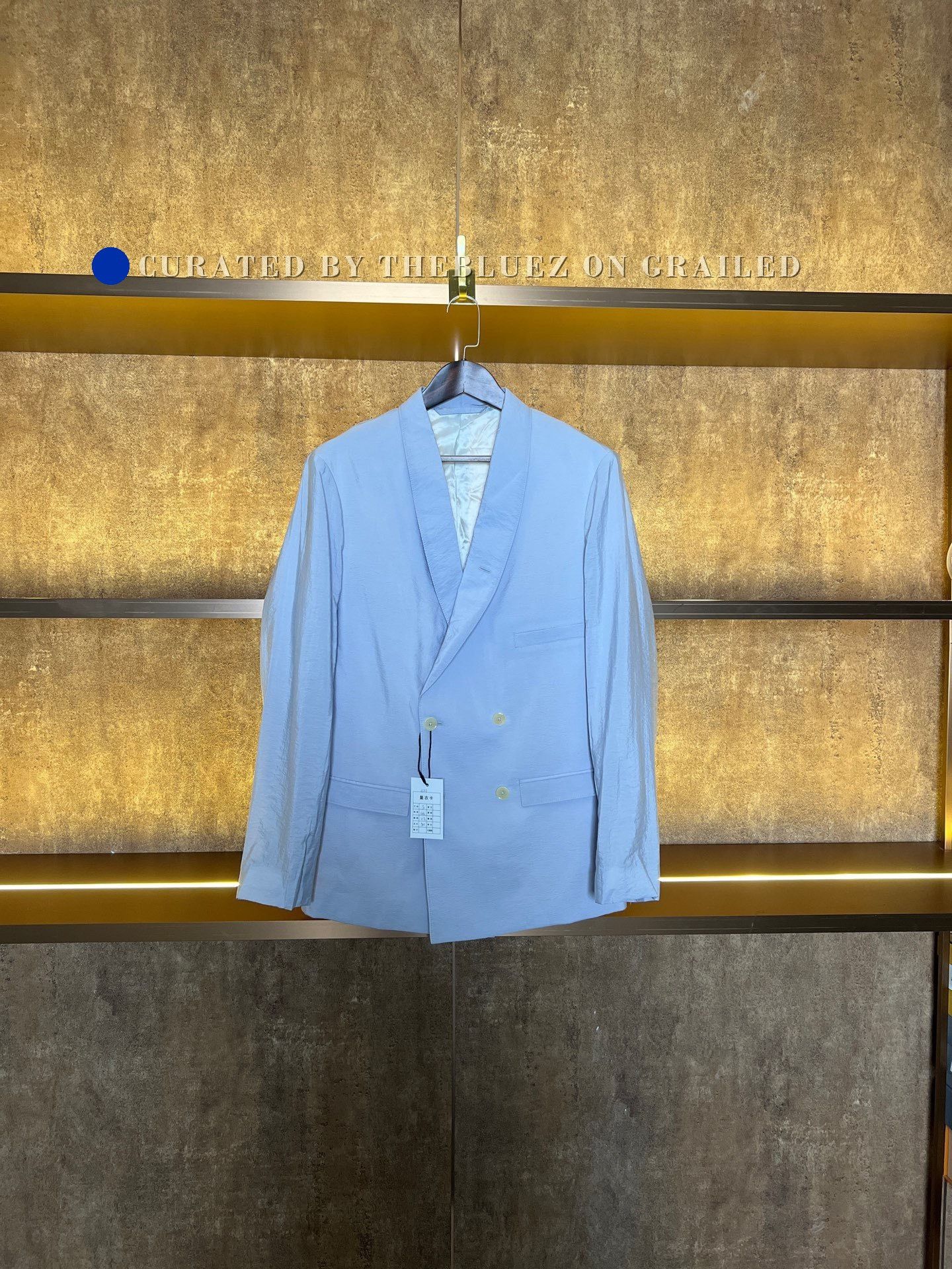 Lemaire Lilac Silk Blazer