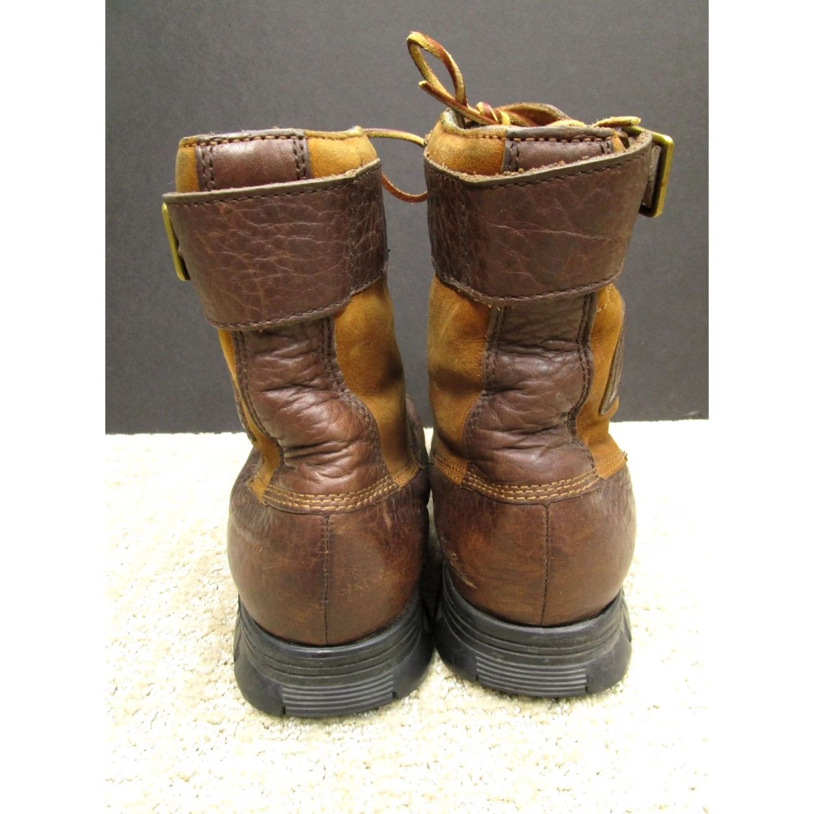 Polo Ralph Lauren Polo Ralph Lauren Boots Mens Size 8D Brown Leather Buckle DRAX-BO-WBT Outdoor Boots Mens 8D Brown Leather Buckle DRAX-BO-WBT Outdoor Size US M / EU 48-50 / 2 - 6 Thumbnail