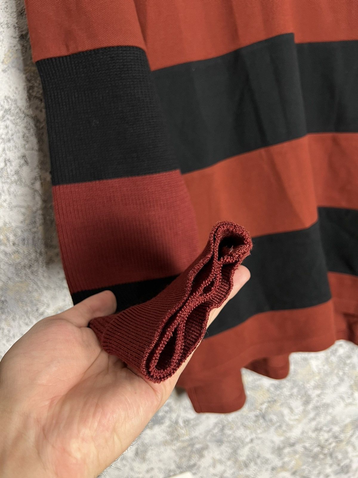 Other Givenchy Stripe Ripped Collard Distressed Long Sleeve Size S Size US S / EU 44-46 / 1 - 6 Thumbnail