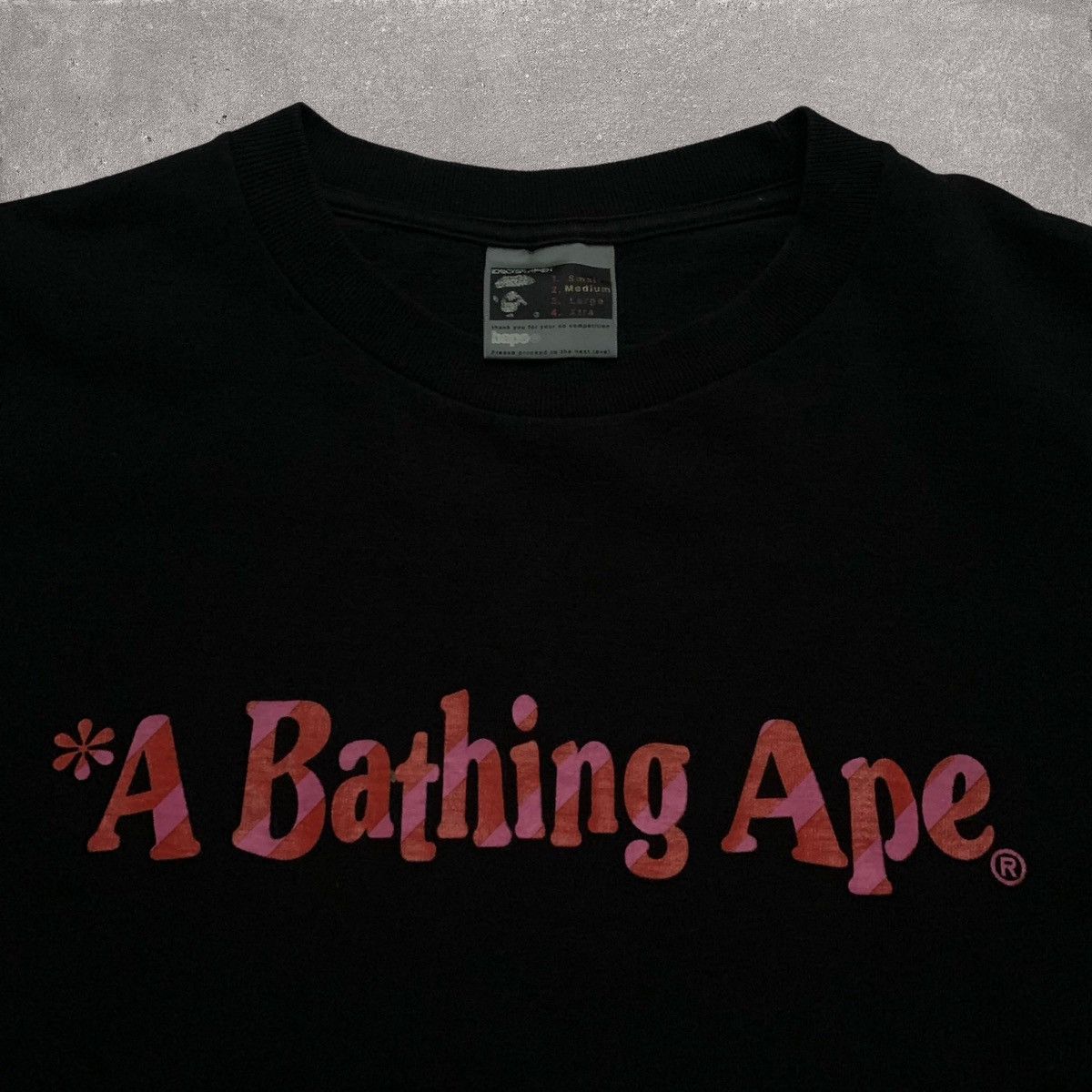 Bape × Vintage A Bathing Ape Tee Size US M / EU 48-50 / 2 - 3 Thumbnail