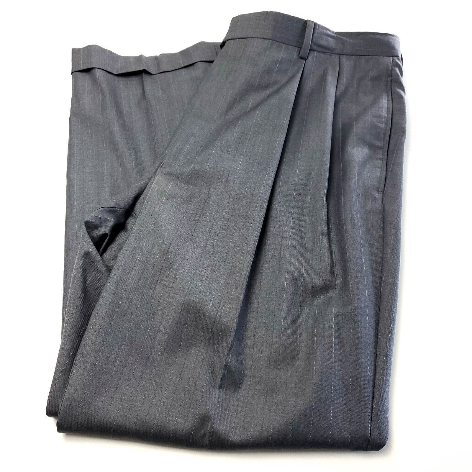 Jos. A. Bank Jos A Bank Signature 150s Wool 2 Button 2 Piece Suit 40R Gra Size 40R - 3 Thumbnail