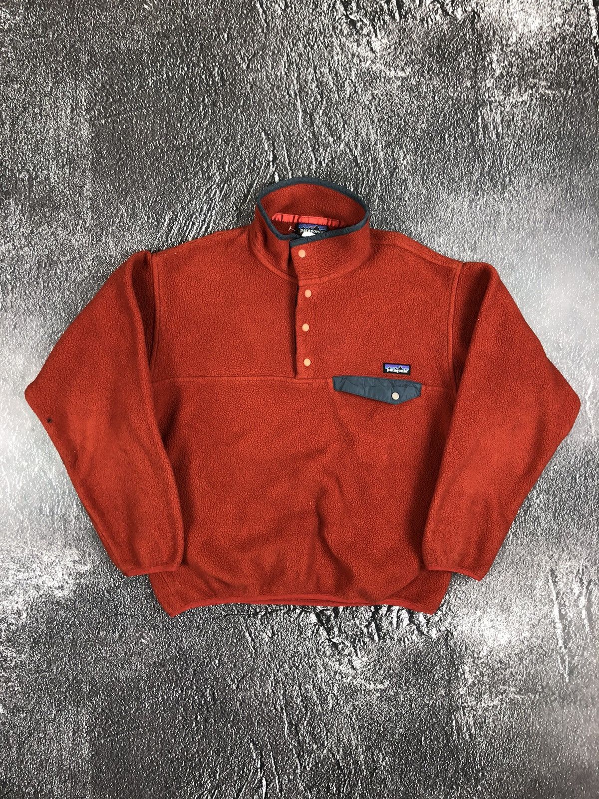 image of Patagonia Fleece Zip in Red, Men's (Size Medium)