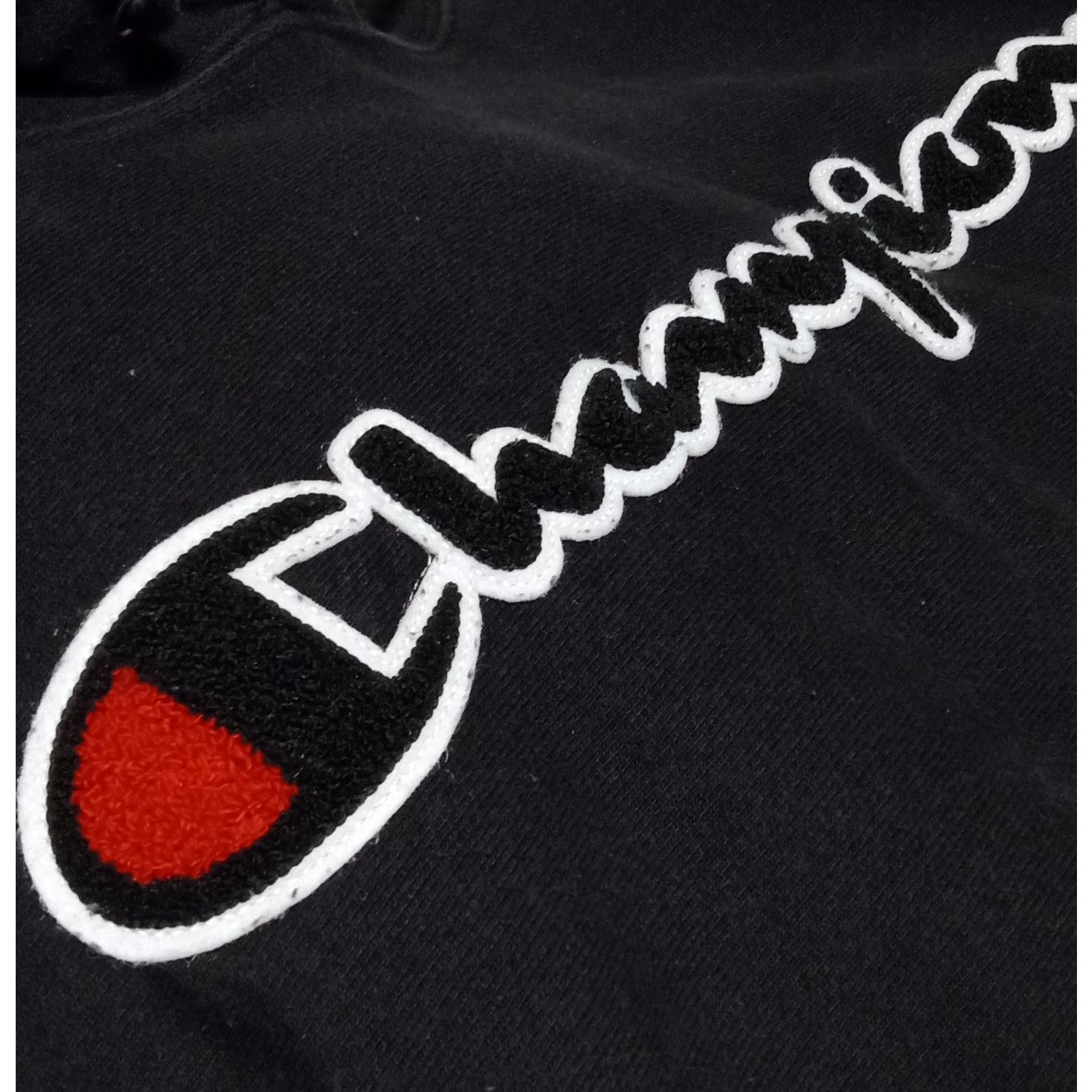 Champion CHAMPION Reverse Weave Pullover Hoodie Sweatshirt Black Red Size US S / EU 44-46 / 1 - 3 Thumbnail