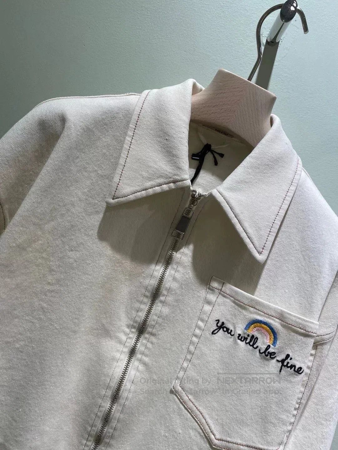 Miu Miu Miumiu Women's Casual Denim Jacket. Size M / US 6-8 / IT 42-44 - 8 Thumbnail