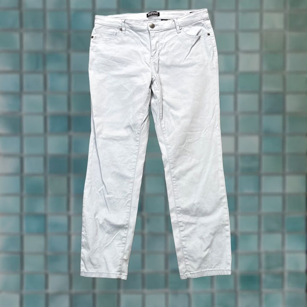Buffalo David Bitton Buffalo David Bitton Jeans Womens 12 Blue Daily Mid Rise Stretch Ankle Grazer Size 24" / US 00 / IT 34 - 1 Thumbnail