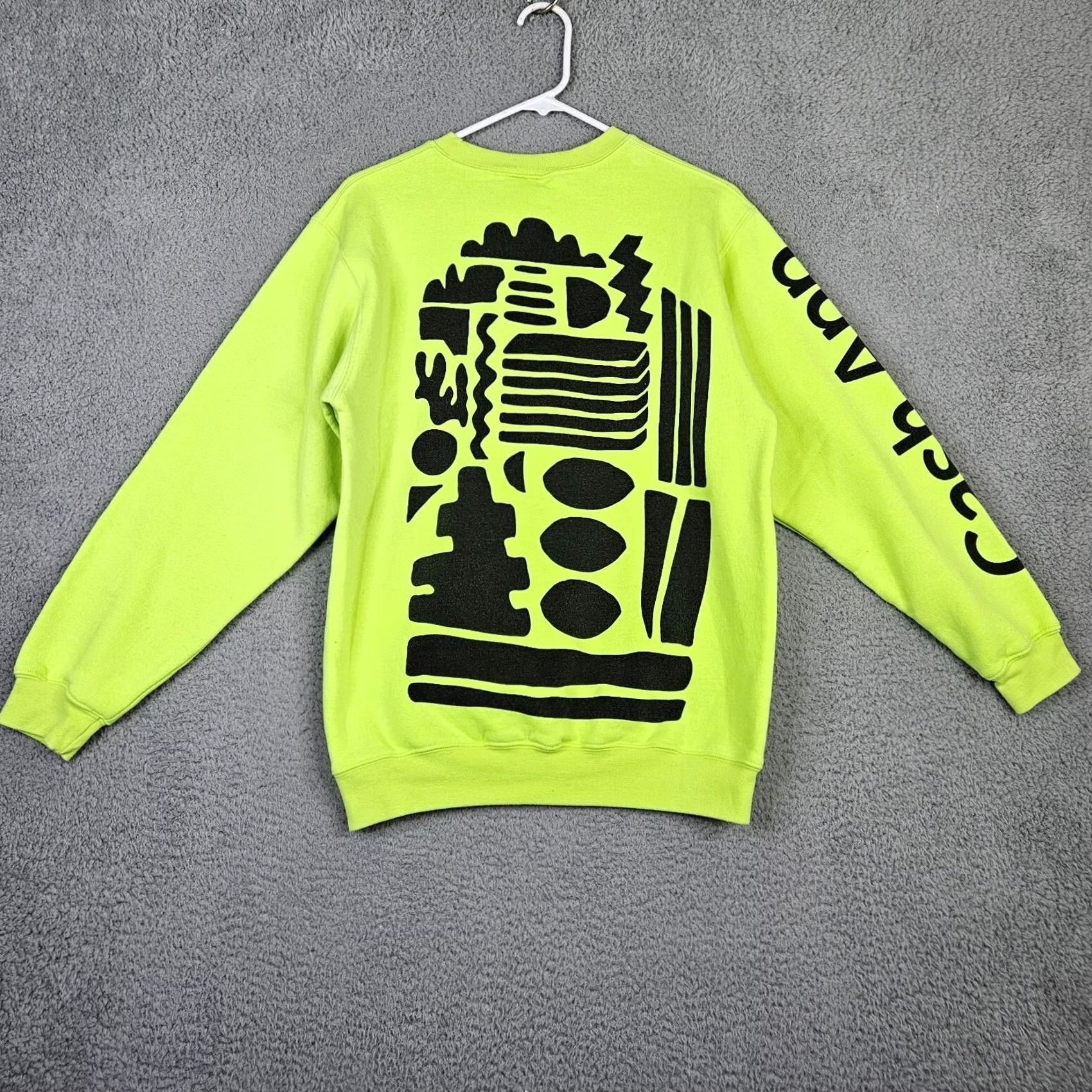 Vintage Bay Side Sweatshirt Men Bay Side Yellow Crew Neck S Regular Cotton Polyester Hoodie Pullover All Seasons Long Sleeve Knit Vintage: No Size US S / EU 44-46 / 1 - 3 Thumbnail