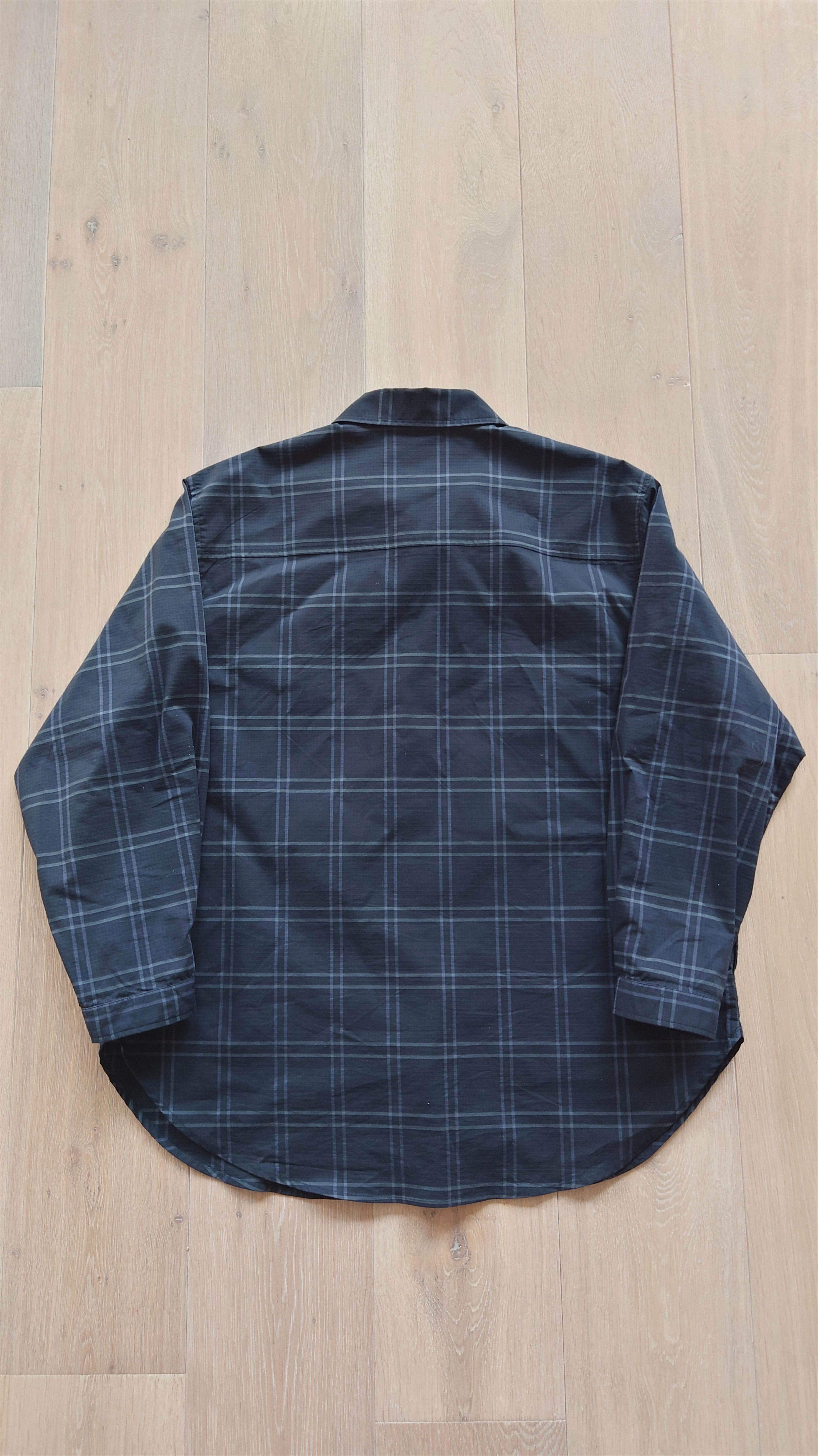 Wtaps L/S Cpo Ripstop Textile Coolmax Black | Grailed