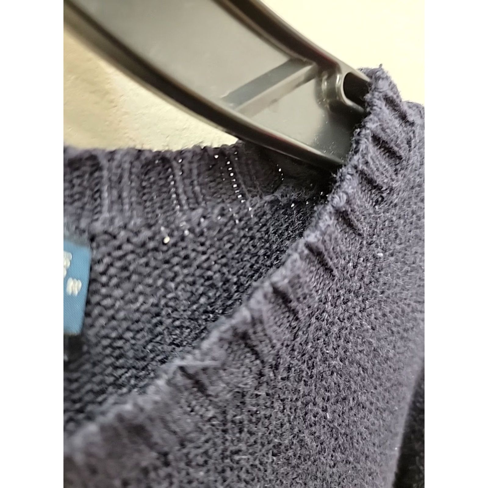 Polo Ralph Lauren VINTAGE Polo Ralph Lauren Sweater Mens 2XL Blue Knit Cotton Crewneck Pullover Size US XXL / EU 58 / 5 - 6 Thumbnail