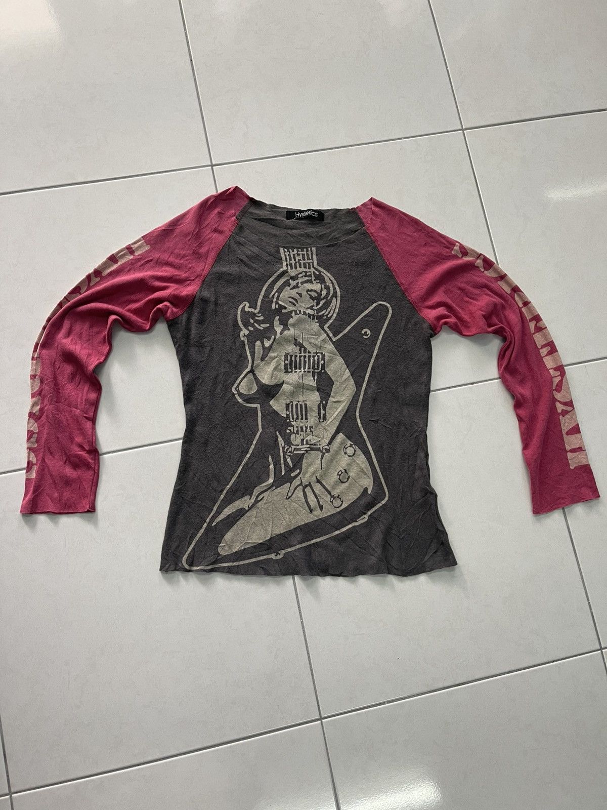 Hysteric Glamour RARE Hysteric Glamour Skull Berry Longsleeve