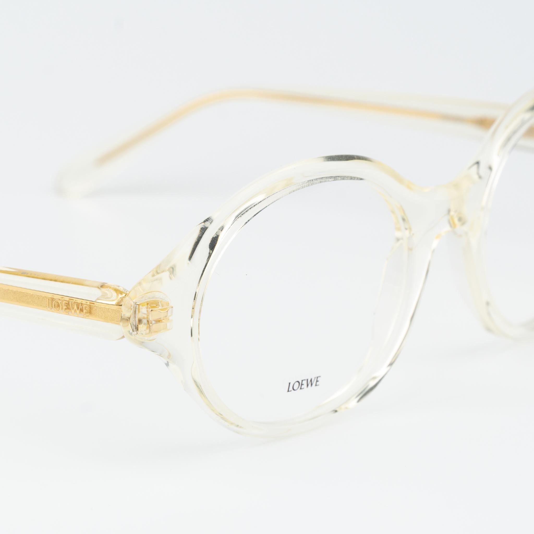 Loewe Loewe SLIM Women Eyeglasses Round LW50098I 057 NEW AUTHENTIC Size ONE SIZE - 6 Thumbnail