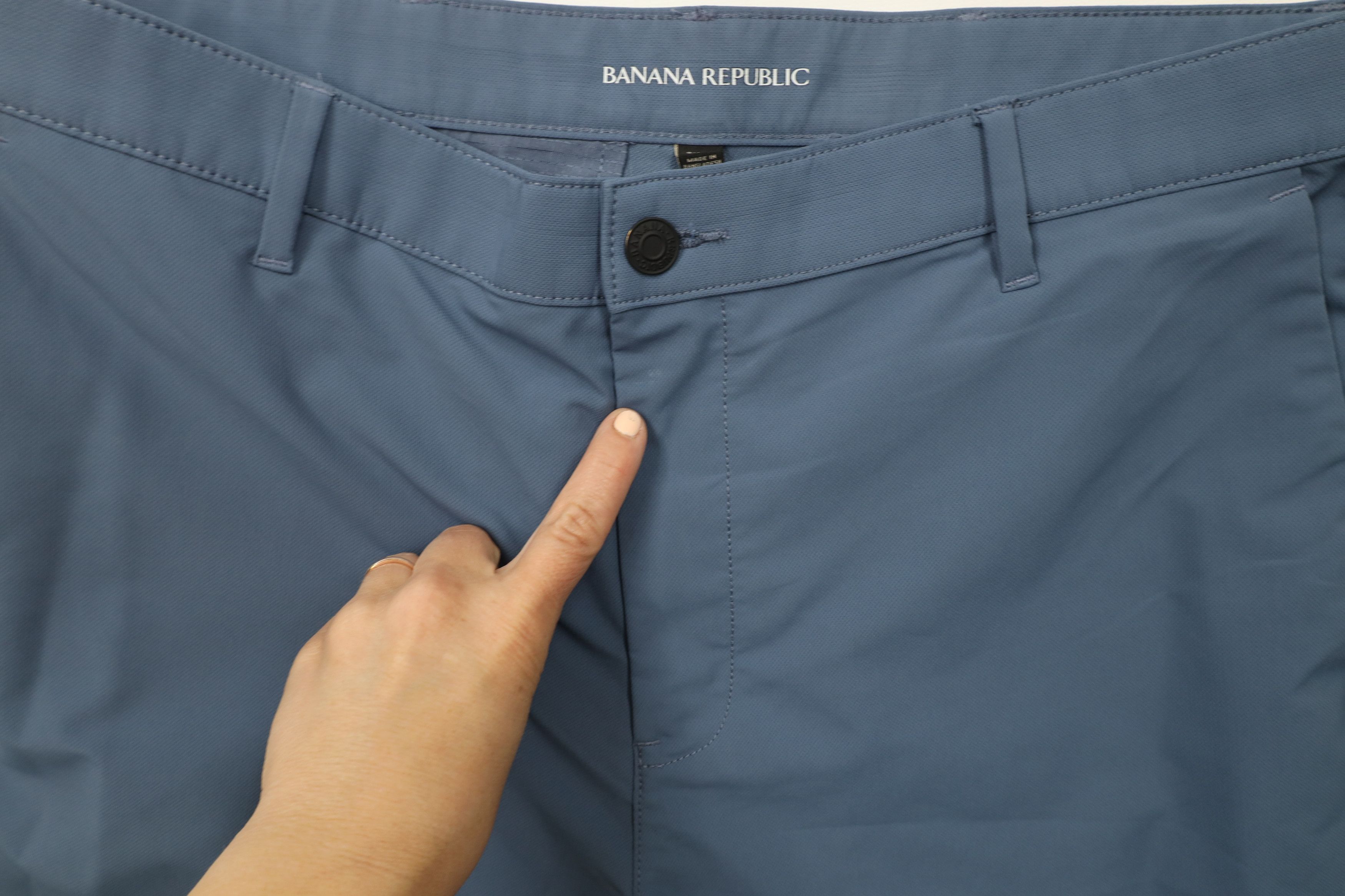 Banana Republic × Vintage Banana Republic Tech Straight Leg Chino Pants Blue Size US 36 / EU 52 - 5 Thumbnail