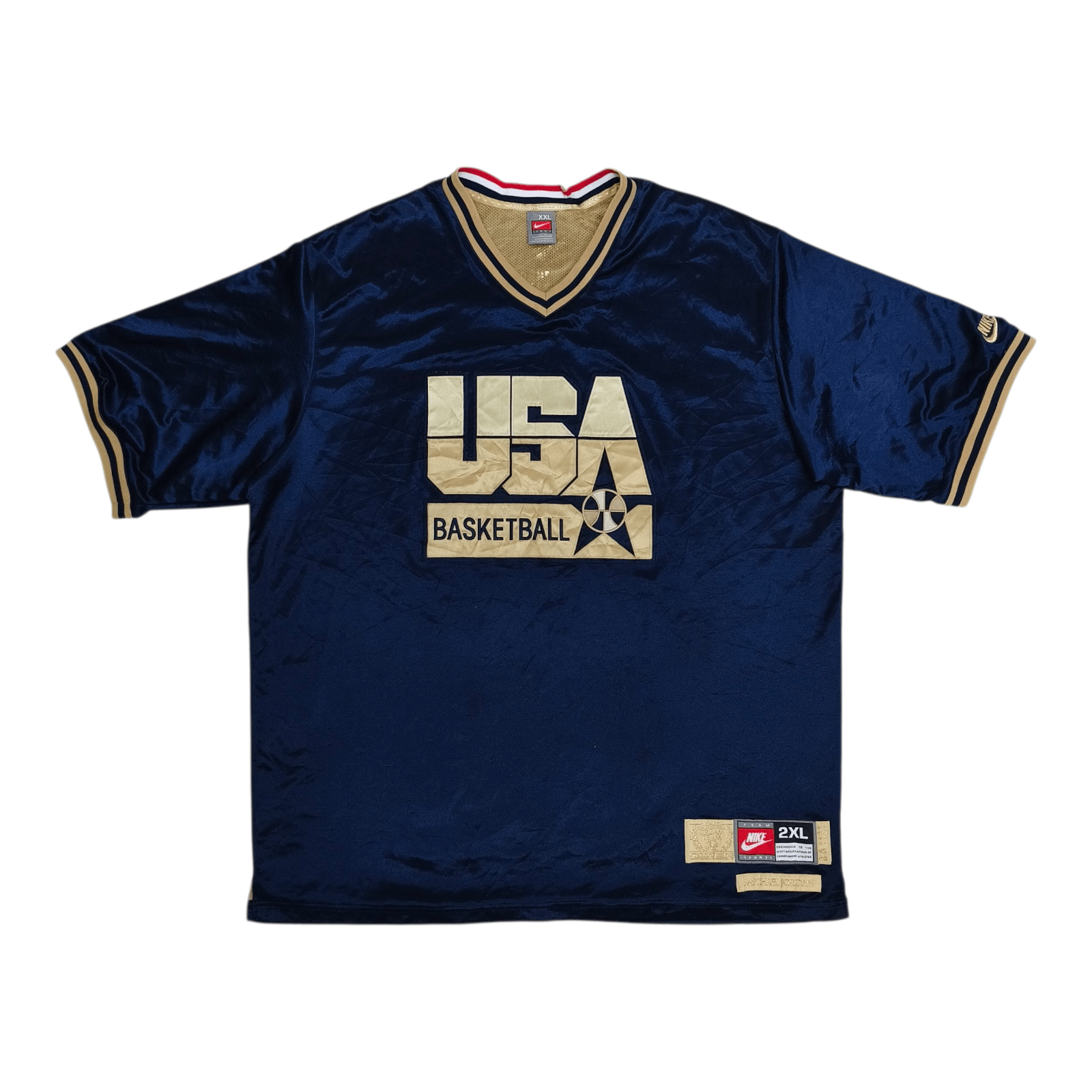 Nike Nike Michael Jordan USA basketball dream Team warm up jersey Size US XXL / EU 58 / 5 - 1 Thumbnail