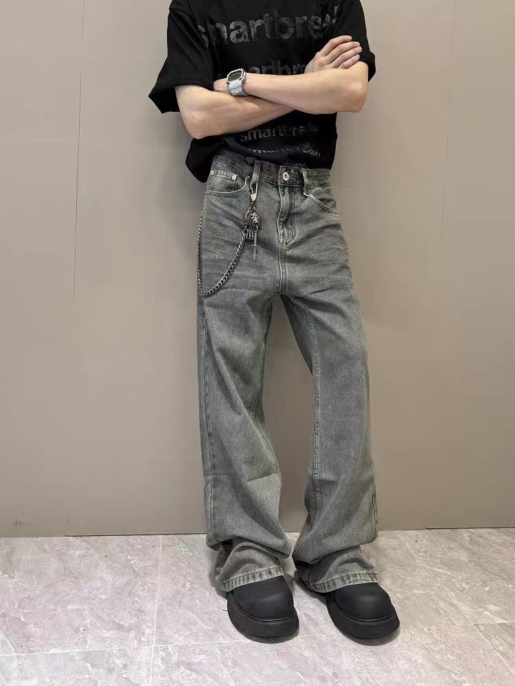 Japanese Brand × Jean Vintage street casual micro flare jeans Size US 34 / EU 50 - 3 Thumbnail