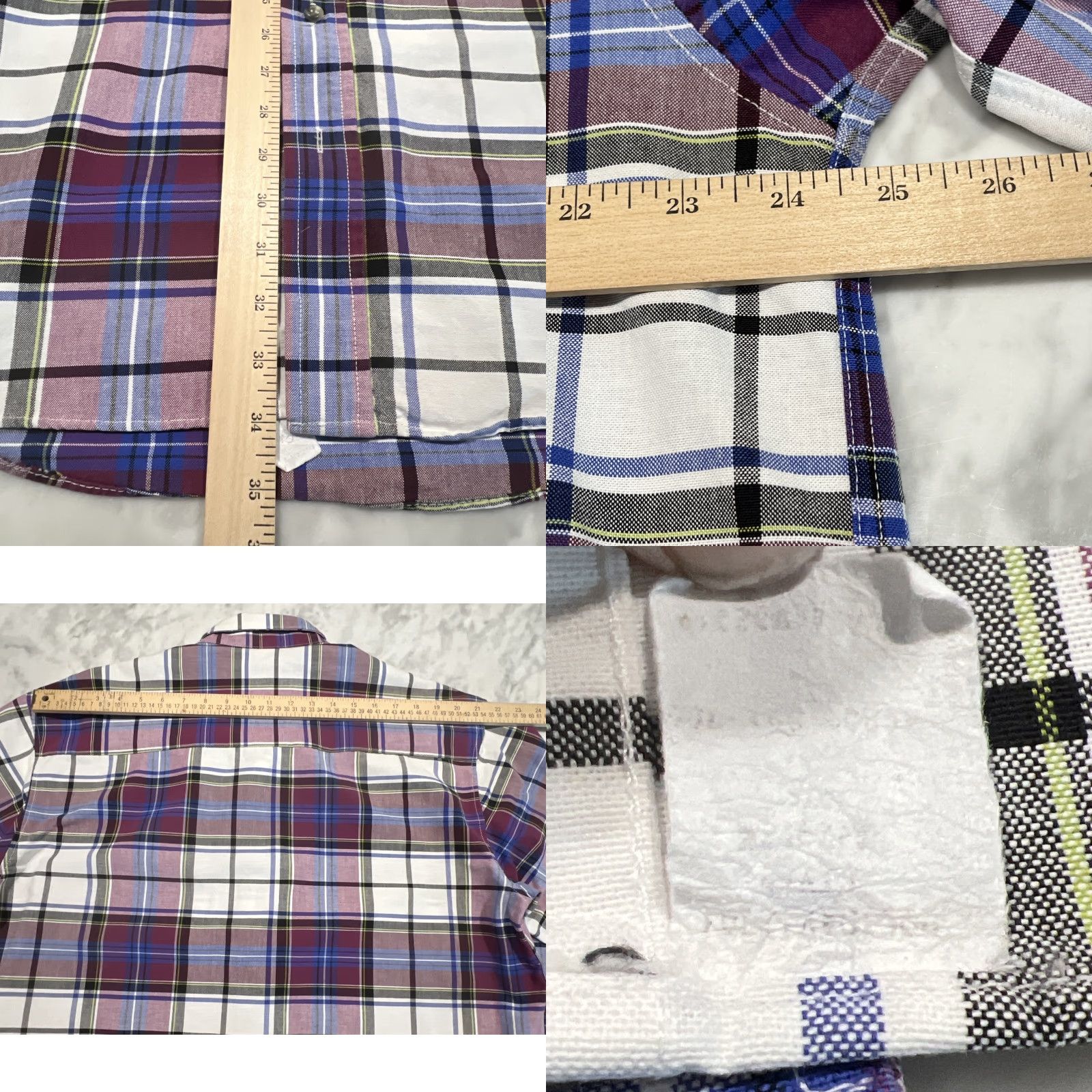 Wrangler Wrangler TwentyX Shirt Mens XL Multicolor Western Plaid Ranch Rodeo-Great Colors Size US XL / EU 56 / 4 - 8 Thumbnail