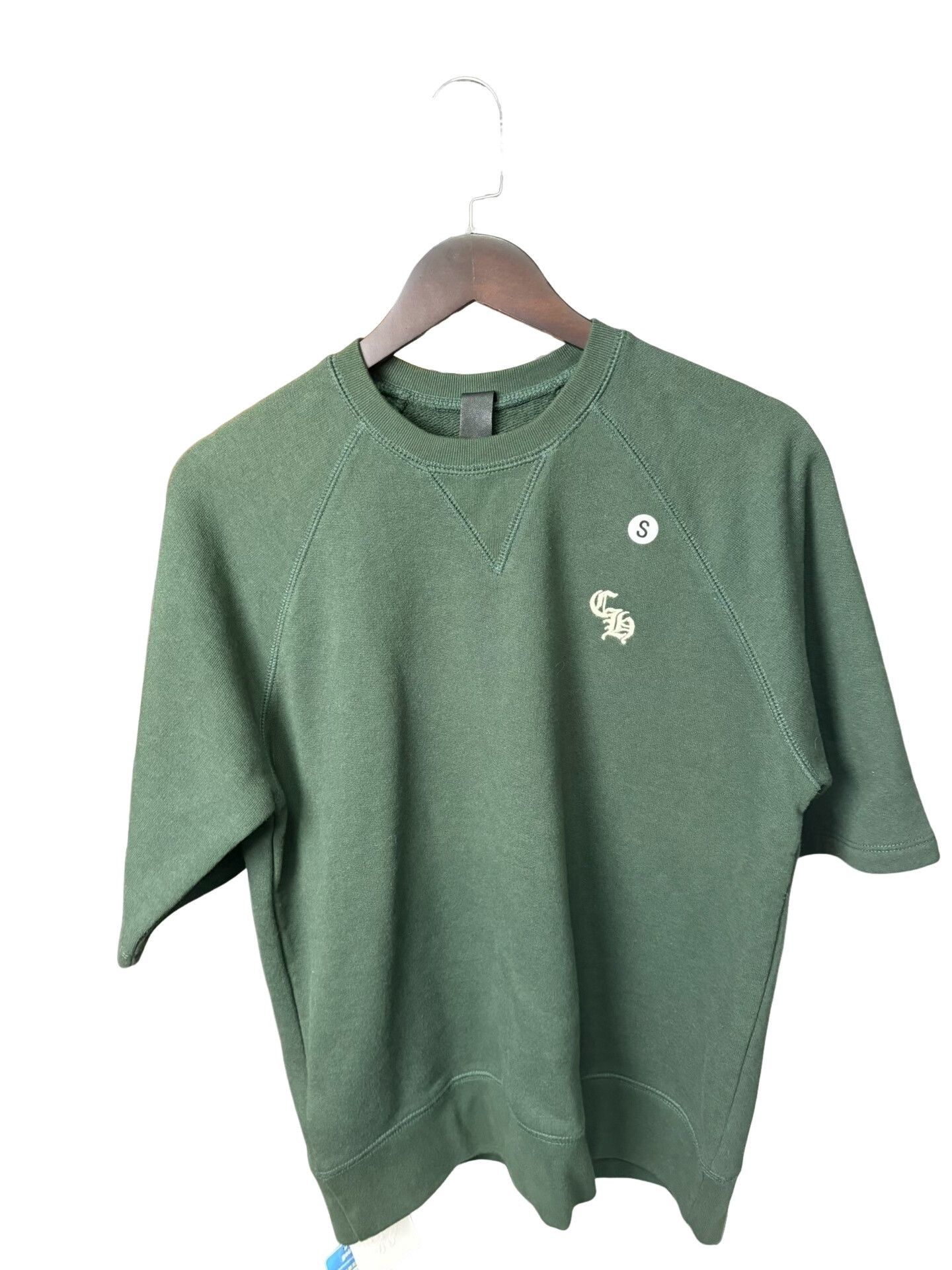 Chrome Hearts Chrome Hearts Green Silver Plate Sweatshirt Size S Size US S / EU 44-46 / 1 - 1 Thumbnail