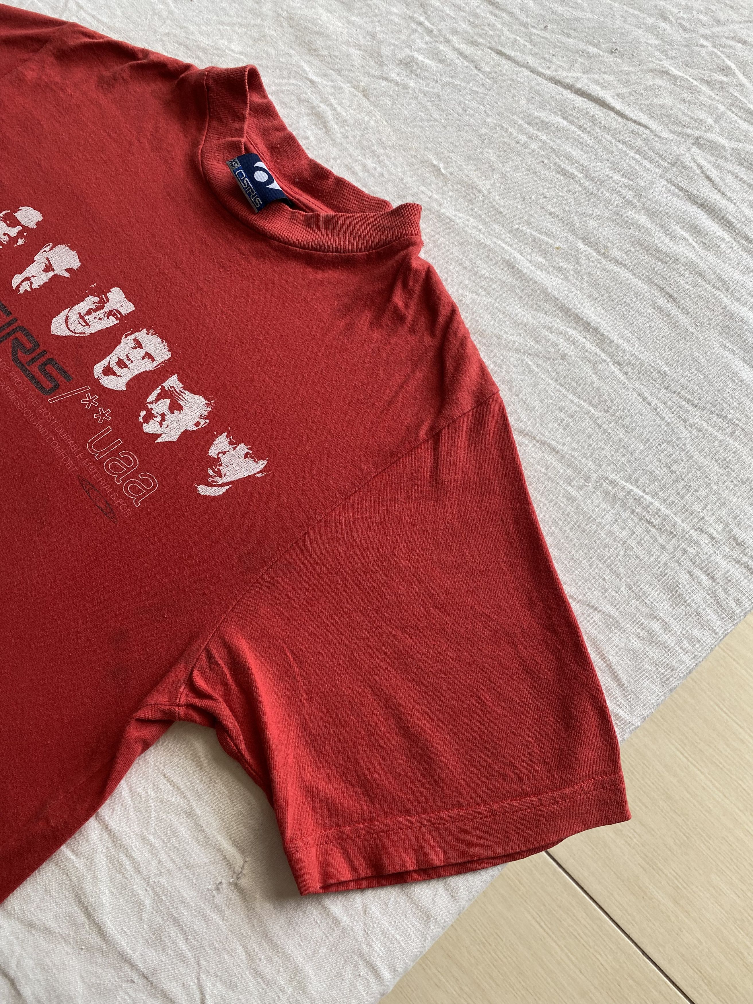 Osiris Osiris Vintage 90s Uaa Skateboarding Red Tee Size US XS / EU 42 / 0 - 17 Thumbnail