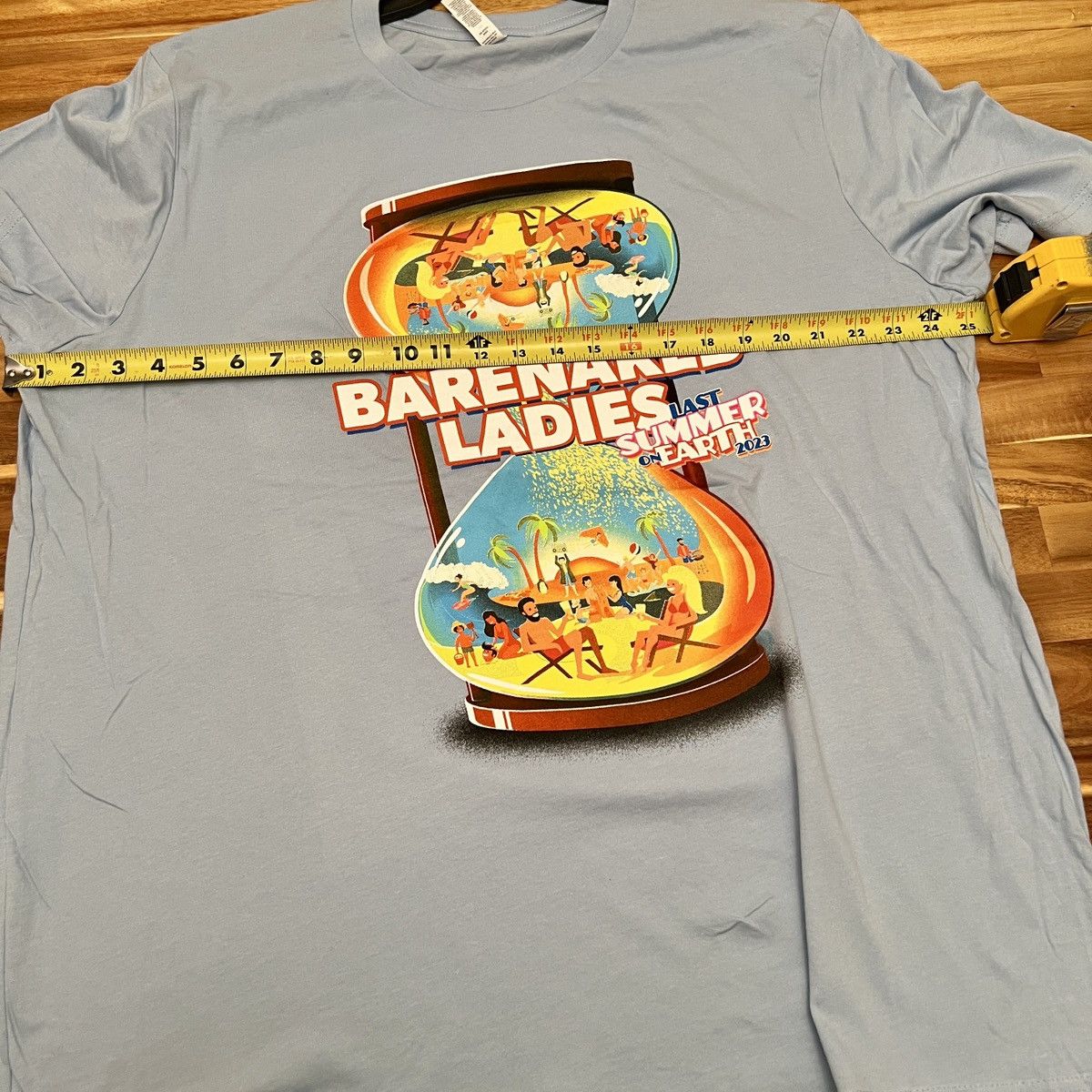 Canvas Barenaked Ladies 2023 Tour T-Shirt Last Summer On Earth Size US XXL / EU 58 / 5 - 7 Thumbnail