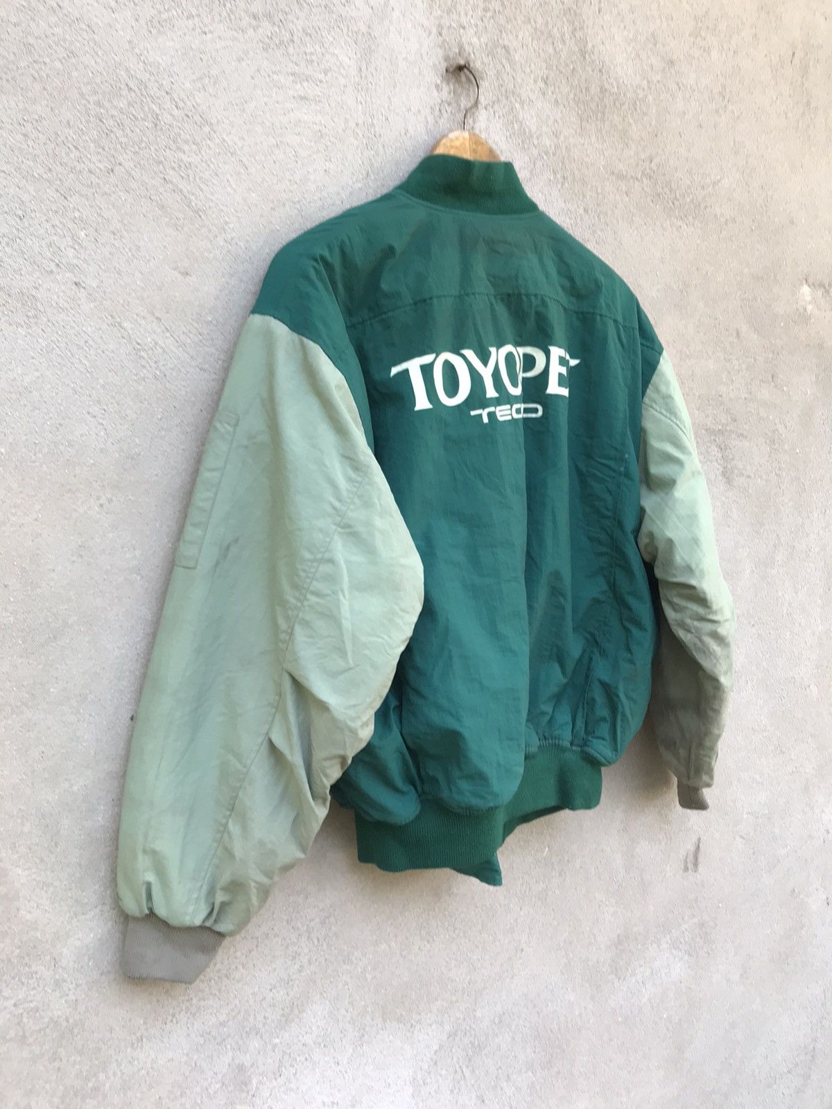 Japanese Brand RARE VINTAGE TOYOTA TECNO TOYOPET BOMBER JACKET RACING Size US L / EU 52-54 / 3 - 12 Thumbnail