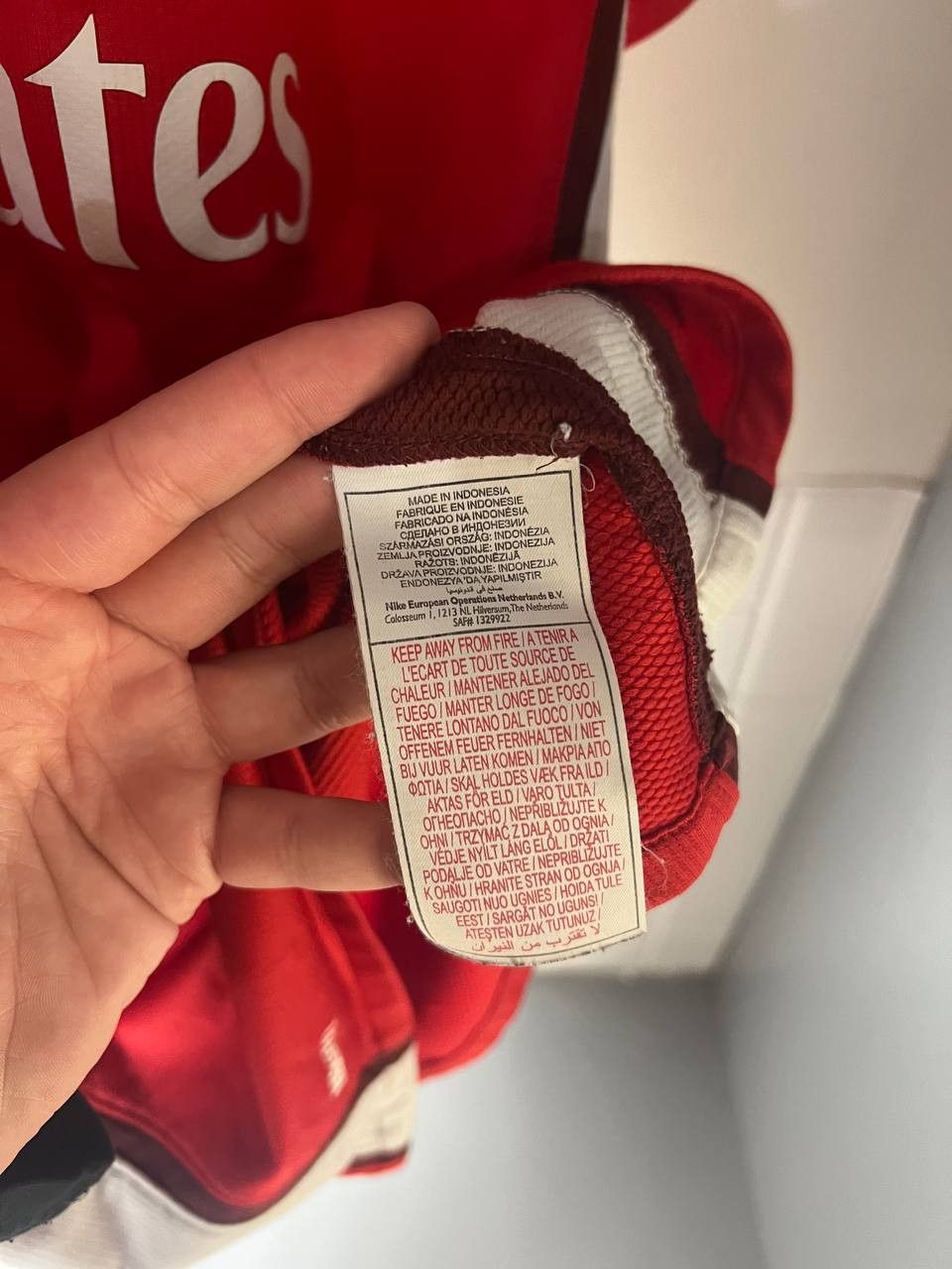 Nike VINTAGE NIKE FC ARSENAL LONDON ENGLAND SOCCER JERSEY RETRO Size US XS / EU 42 / 0 - 8 Thumbnail