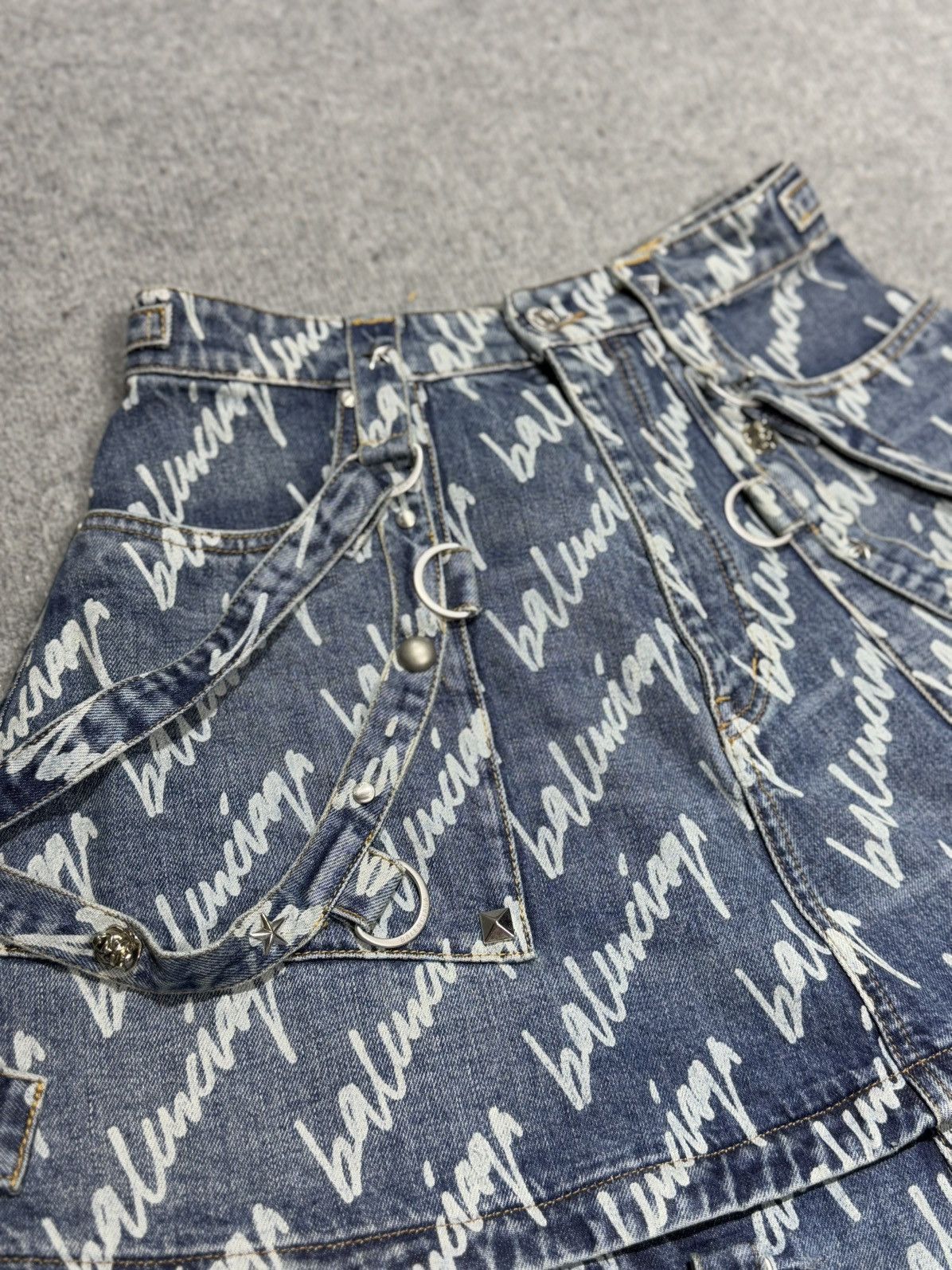 Balenciaga Balenciaga Resort 2022 - Raver all over print - Maxi Skirt Size 32" / US 10 / IT 46 - 8 Thumbnail